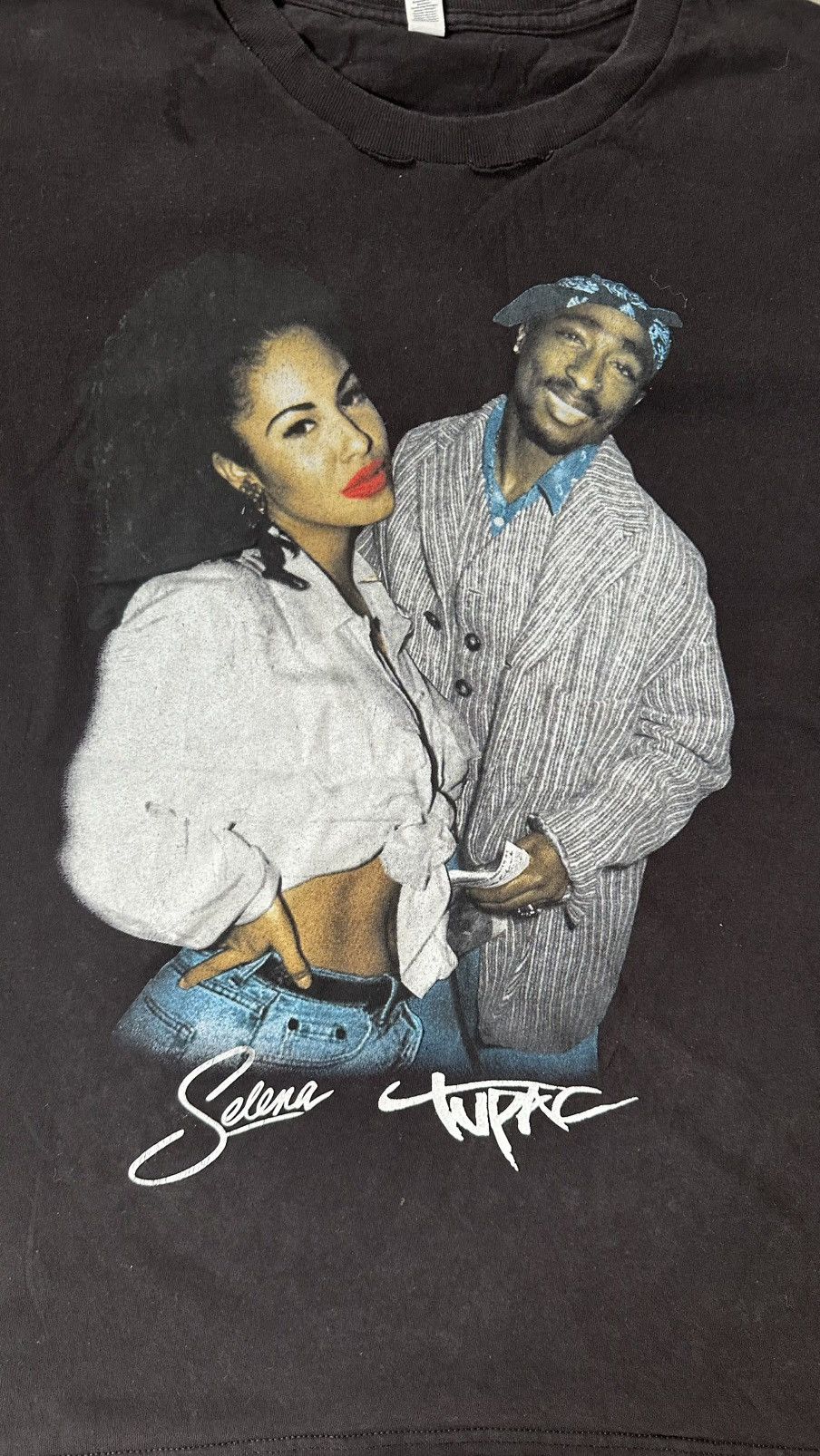 Vintage VINTAGE SELINA x TUPAC TEE Size US M / EU 48-50 / 2 - 2 Thumbnail