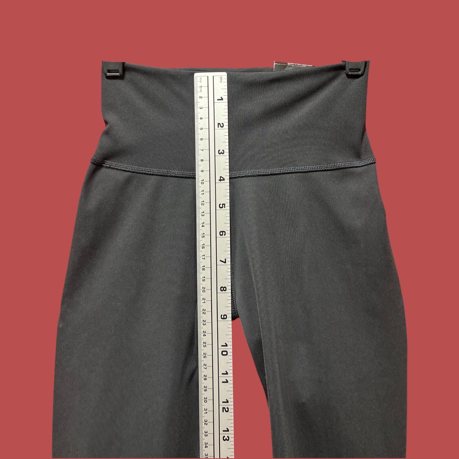 Adidas Adidas - Women's High-Rise Tight Fit Training Leggings - Bla Size 22" - 7 Thumbnail