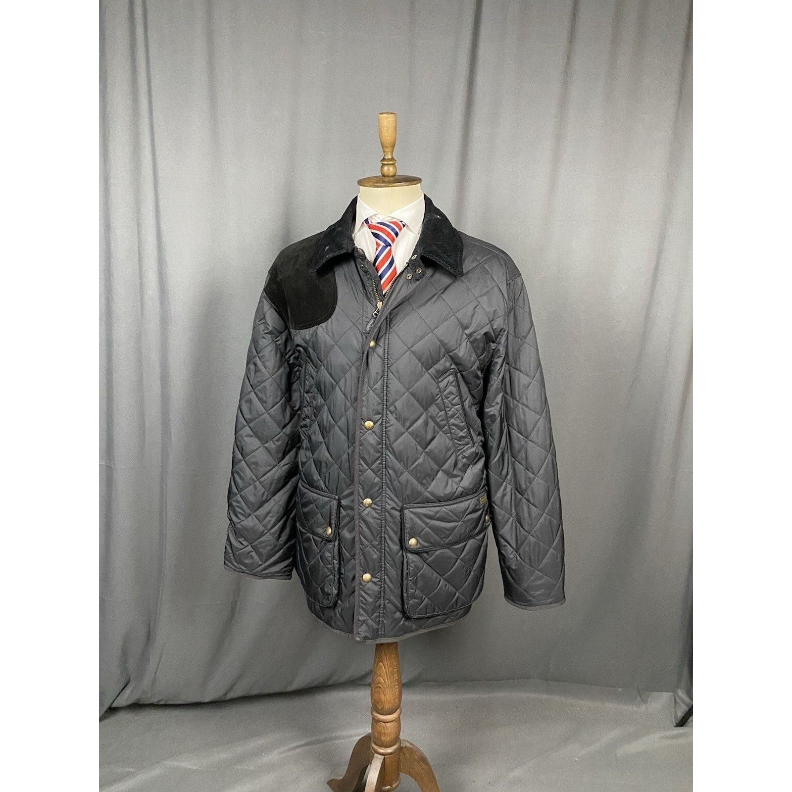 Polo Ralph Lauren Polo Ralph Lauren Men's Black Quilted Padded Insulated Jacke Size US XXL / EU 58 / 5 - 2 Thumbnail