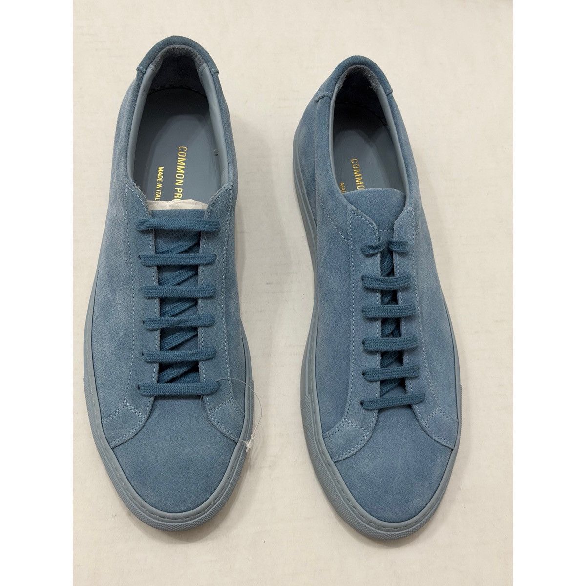 Common Projects COMMON PROJECTS ORIGINAL ACHILLES IN SUEDE BABY BLUE Size US 9 / EU 42 - 5 Thumbnail