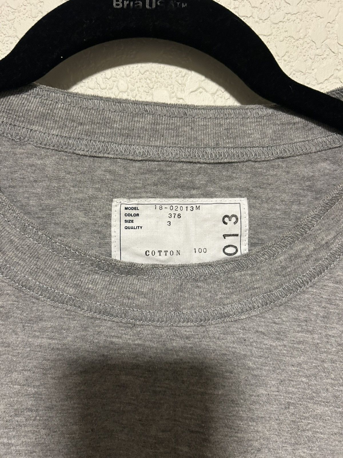 Sacai Sacai Men’s Zip Tee Size US L / EU 52-54 / 3 - 7 Thumbnail