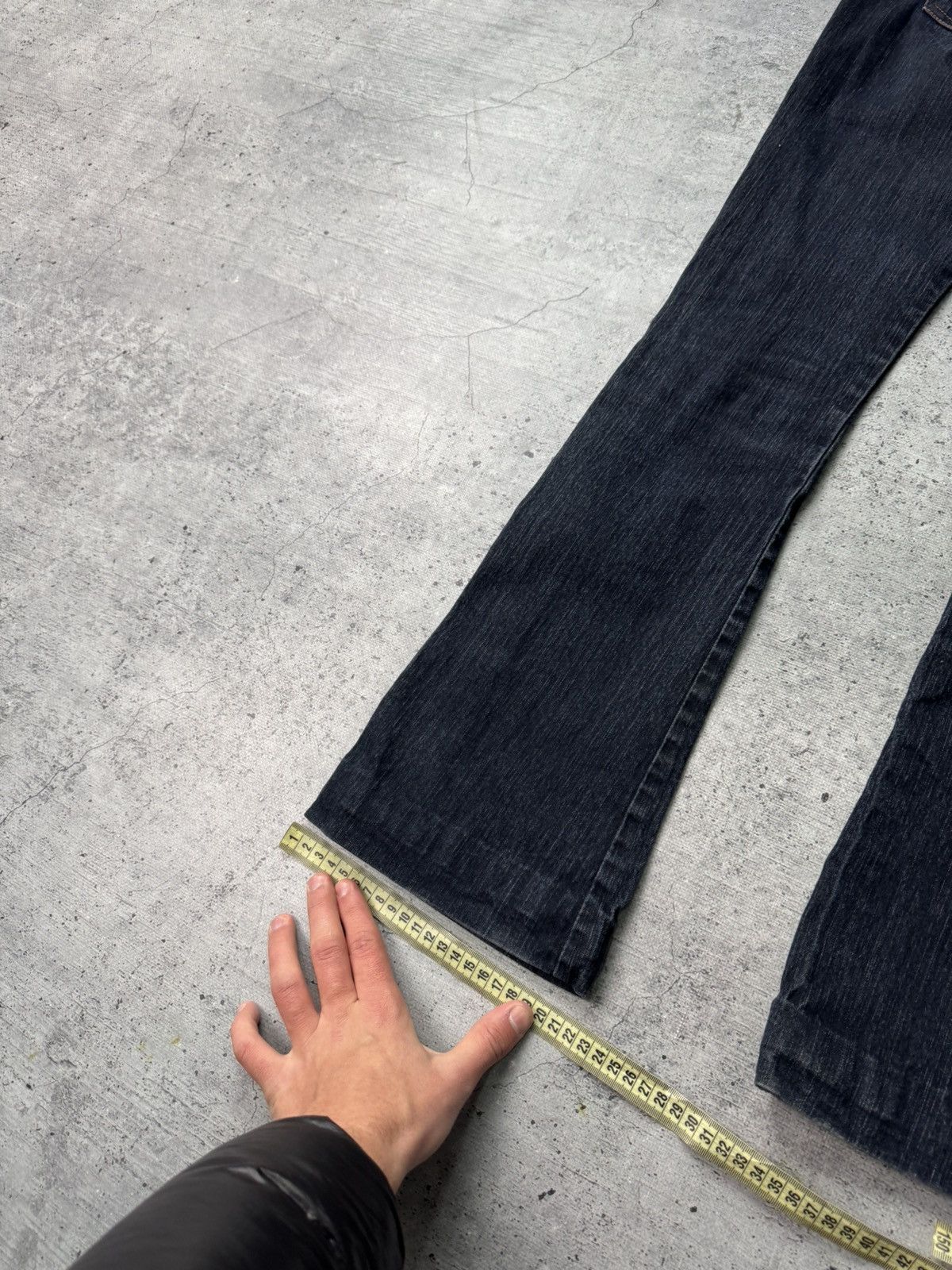 Miss Sixty Vintage Miss Sixty Y2K Jeans Flared Japan Denim 00s Low Rice Size 25" / US 0 / IT 36 - 5 Thumbnail