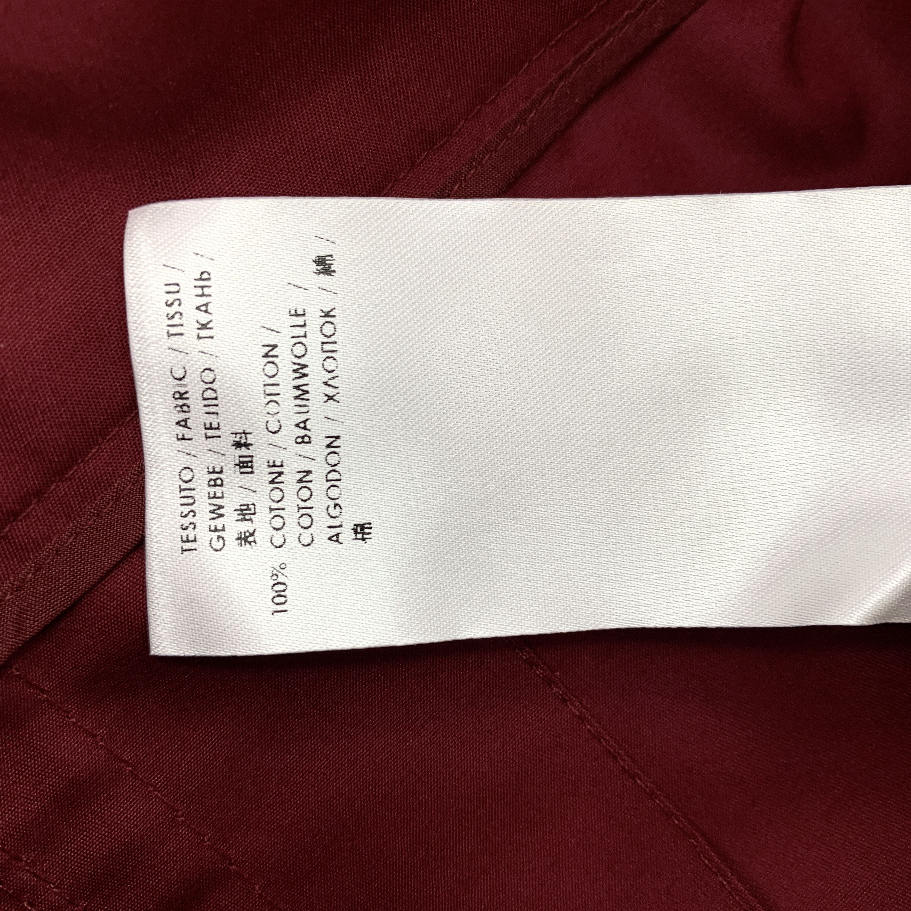 Gucci Gucci Skirt Side-Slit Cotton Red (Size S) Size 26" / US 2 / IT 38 - 3 Thumbnail