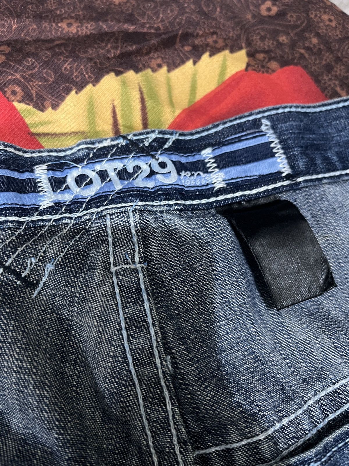 Other Crazy Vintage Y2k Lot29 Baggy wide leg Southpole style jeans Size US 36 / EU 52 - 7 Thumbnail