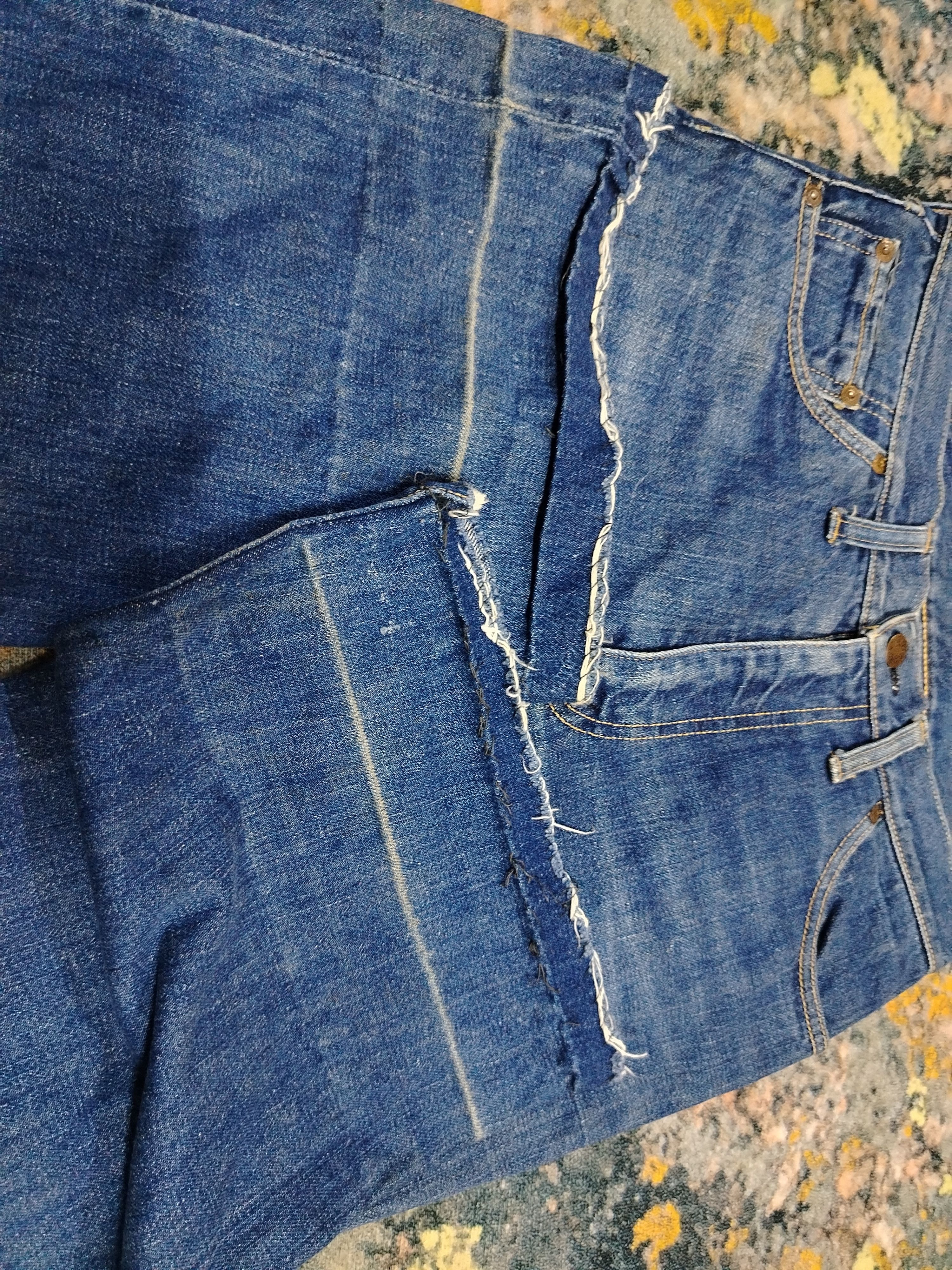 Vintage Vintage Big Stone flare jeans Size US 31 - 3 Thumbnail