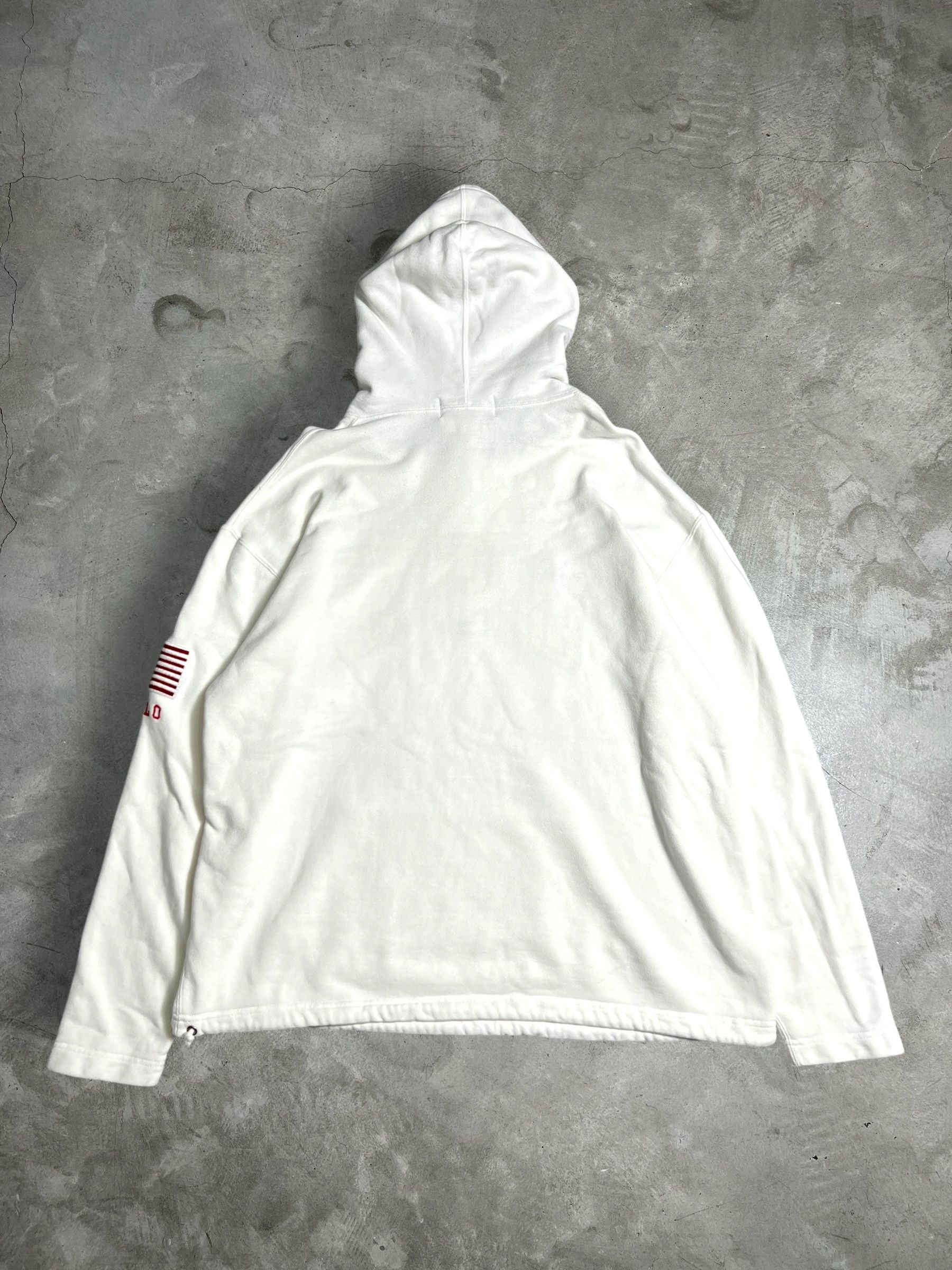 Polo Ralph Lauren × Ralph Lauren Sport × Vintage Vintage Polo Sport USA Flag Hoodie (L) JK925 Size US L / EU 52-54 / 3 - 10 Thumbnail
