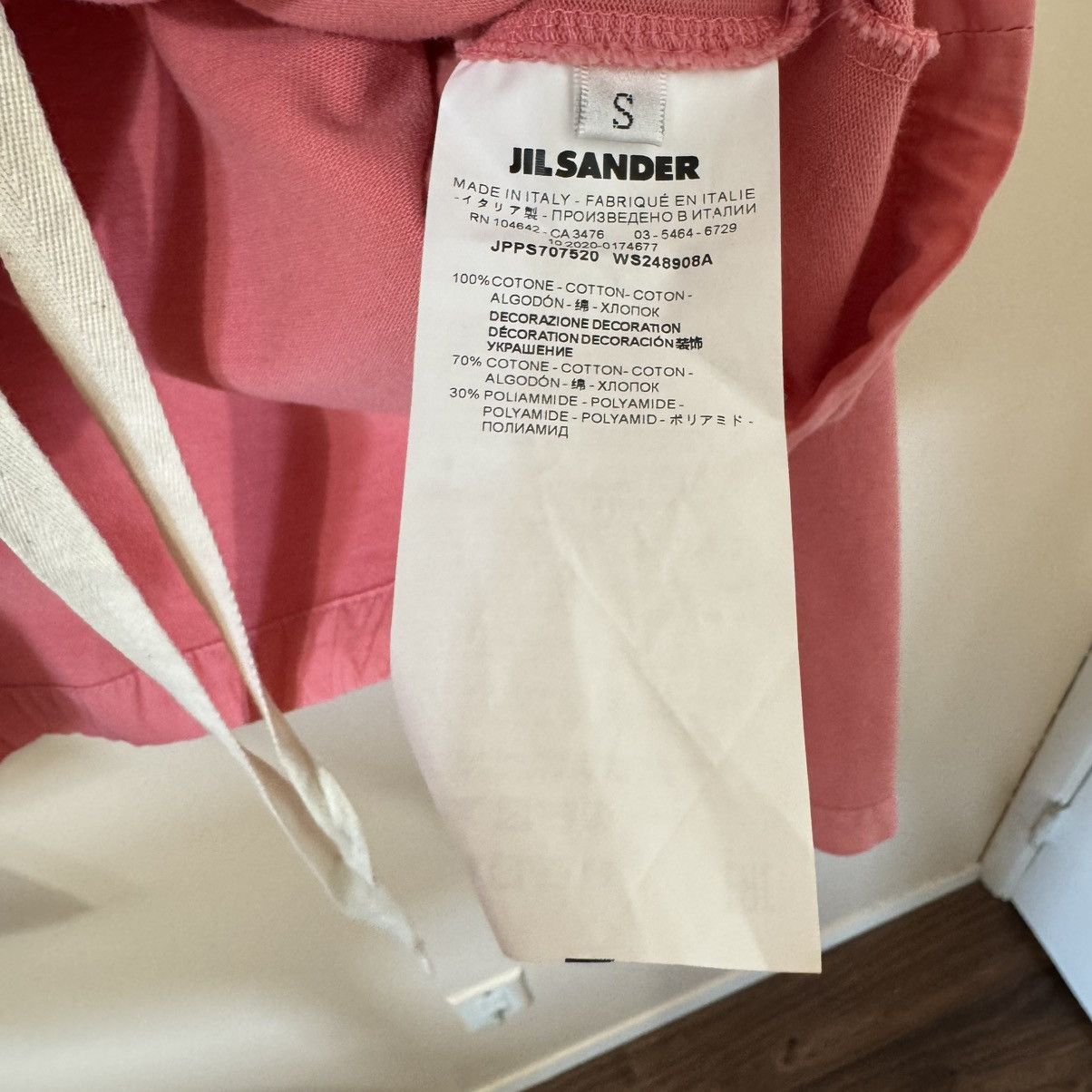 Jil Sander Jil Sander Cropped Boxy Hoodie Size S / US 4 / IT 40 - 4 Thumbnail