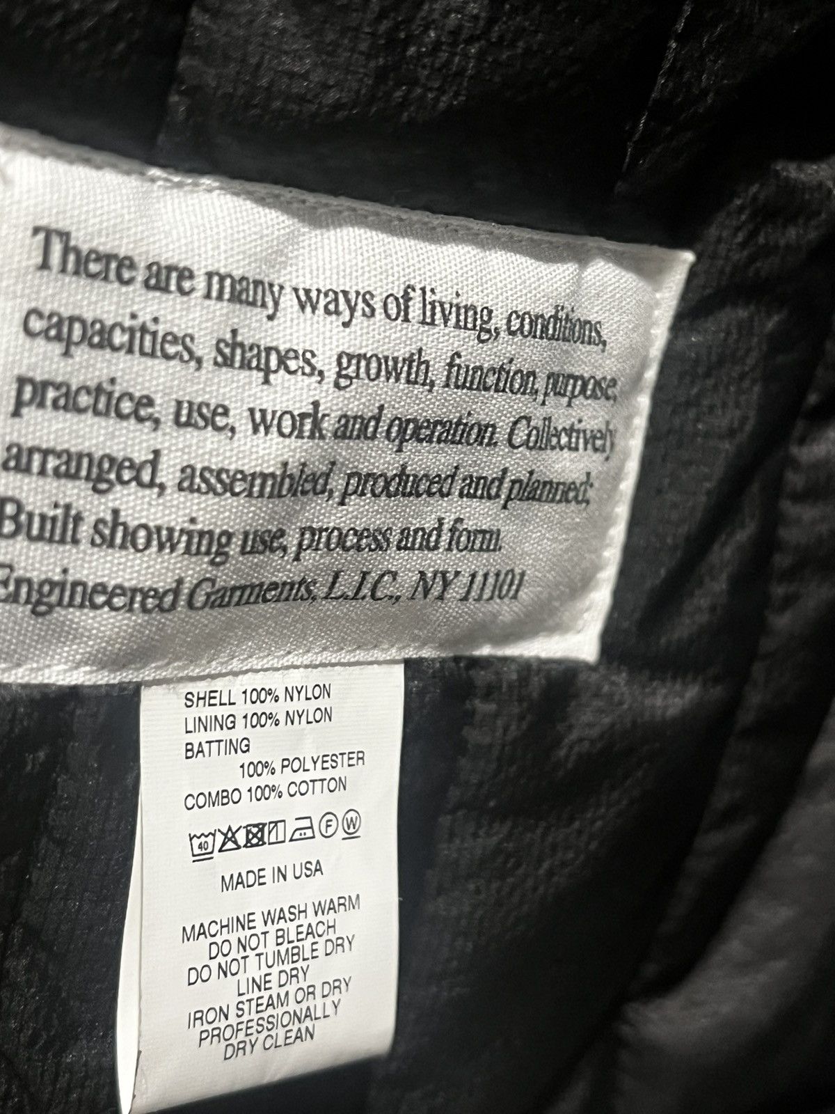 Engineered Garments Pathfinder Jacket Flight Satin Nylon Size US XXS / EU 40 - 10 Thumbnail