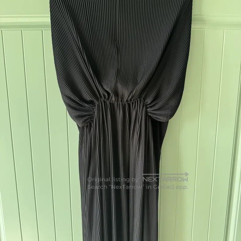 Balenciaga Balenciaga Black Pleated Dress Size XS / US 0-2 / IT 36-38 - 8 Thumbnail