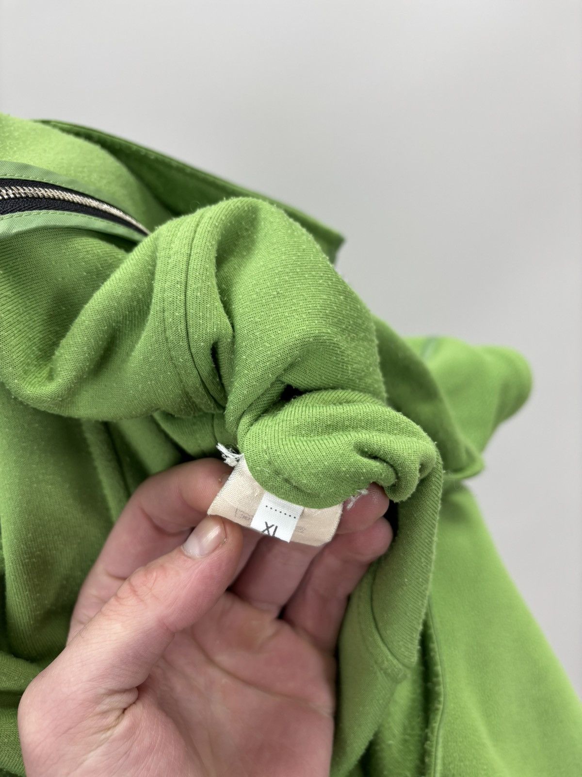 Frauenschuh Womens fleece jacket Frauenschuh Size L/XL Color Green Size XL / US 12-14 / IT 48-50 - 12 Thumbnail