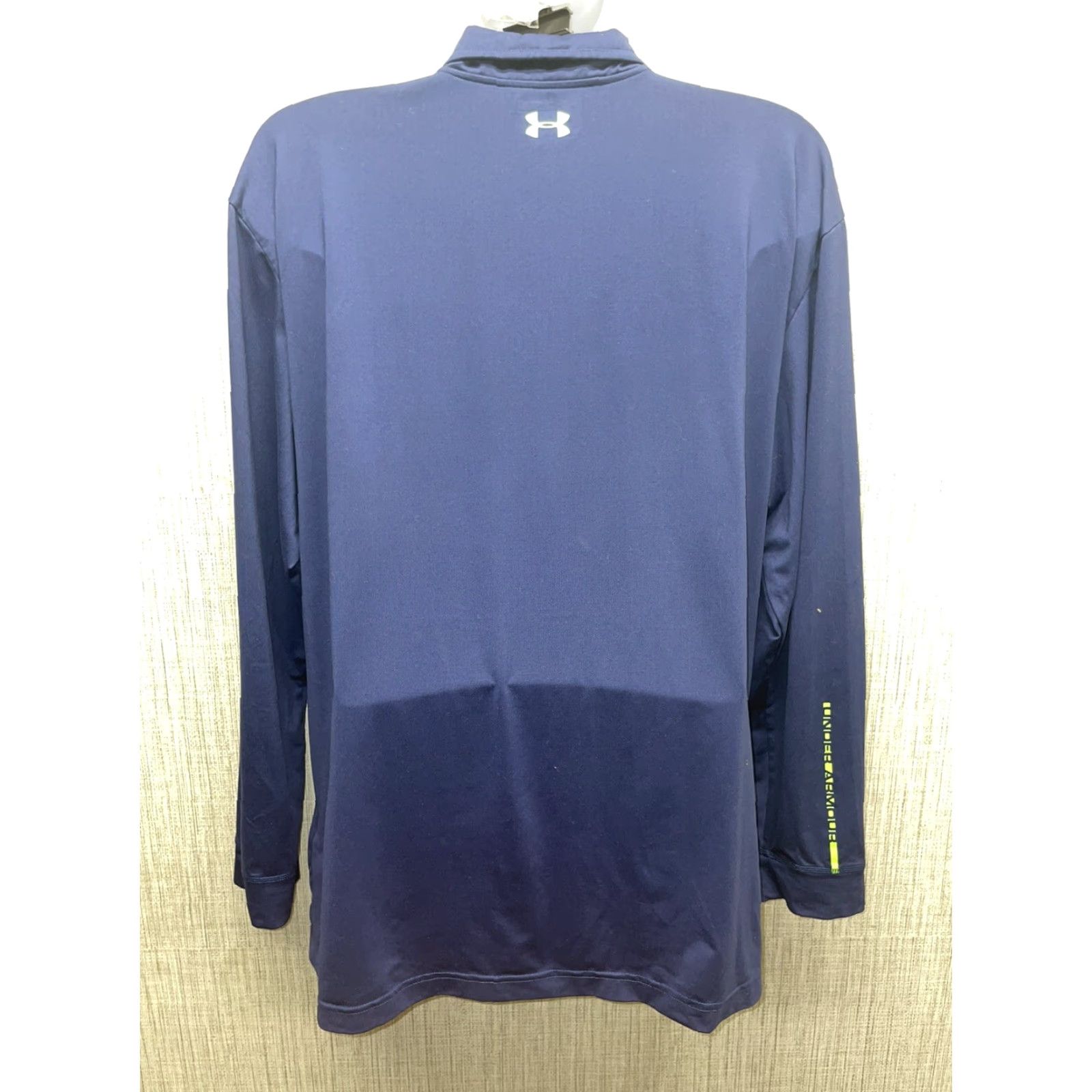 Under Armour Under Armour Loose Dark Blue ColdGear Long Sleeve Pullover Sweatshirt Mens 2XL Size US XXL / EU 58 / 5 - 6 Thumbnail