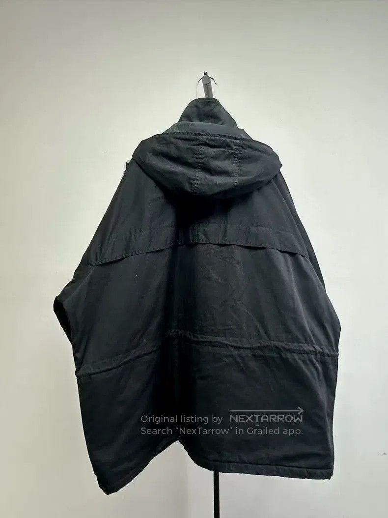 Balenciaga Balenciaga Embroidered Oversized Parka - Black Size US S / EU 44-46 / 1 - 2 Thumbnail
