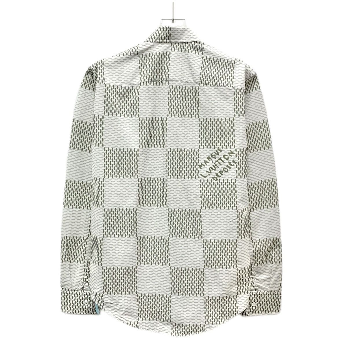 Louis Vuitton Louis Vuitton Color-block Damier Long Sleeve Shirt K26WX Size US XS / EU 42 / 0 - 2 Thumbnail