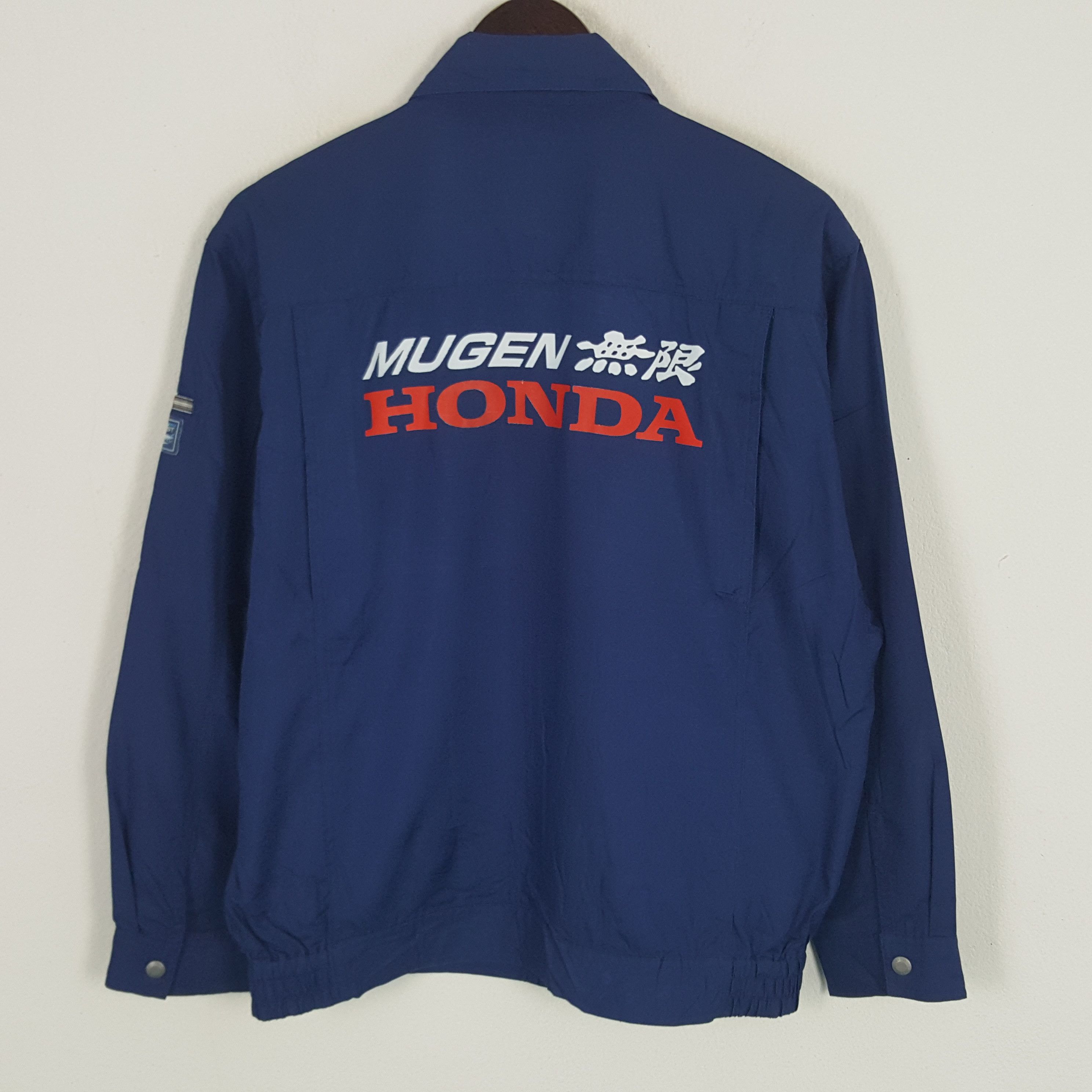Honda × Japanese Brand × Vintage Vintage Mugen Honda Racing Custom Art Worker Uniform Jacket Size US L / EU 52-54 / 3 - 1 Thumbnail