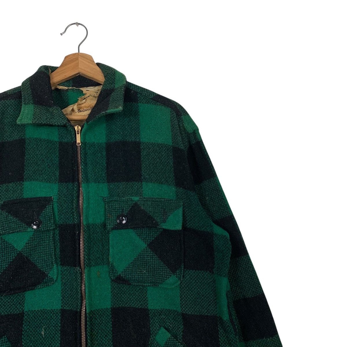 Madewell Vintage Madewell Tartan Wool Jacket Size US M / EU 48-50 / 2 - 5 Thumbnail