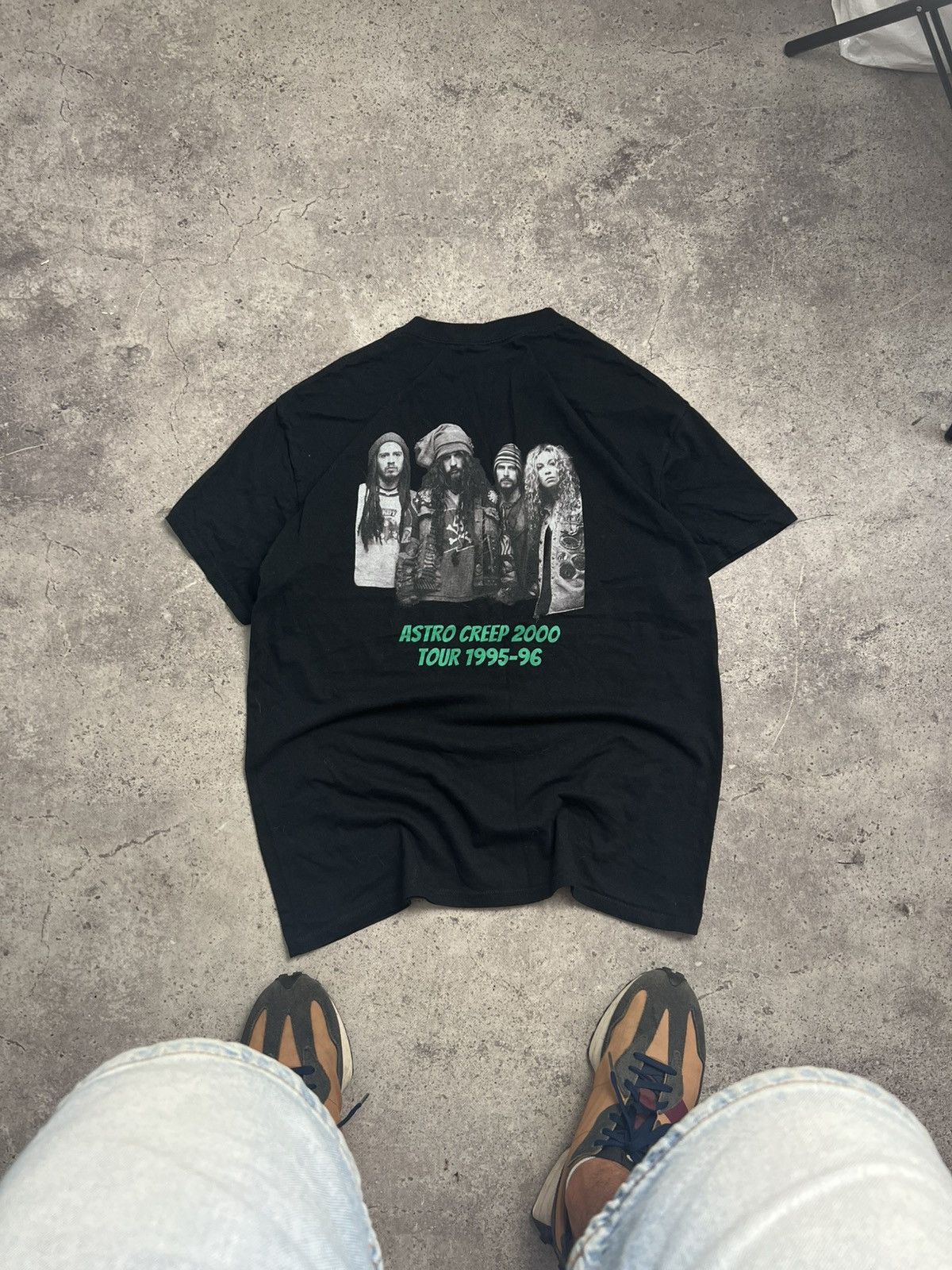 Vintage Vintage 1995 White Zombie Astro Creep 2000 Shirt Size US L / EU 52-54 / 3 - 2 Thumbnail