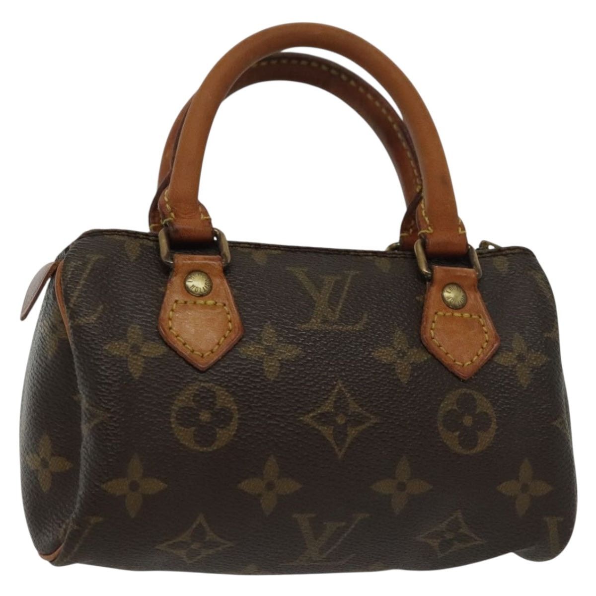 Louis Vuitton LOUIS VUITTON Monogram Mini Speedy Hand Bag M41534 Size ONE SIZE - 1 Thumbnail
