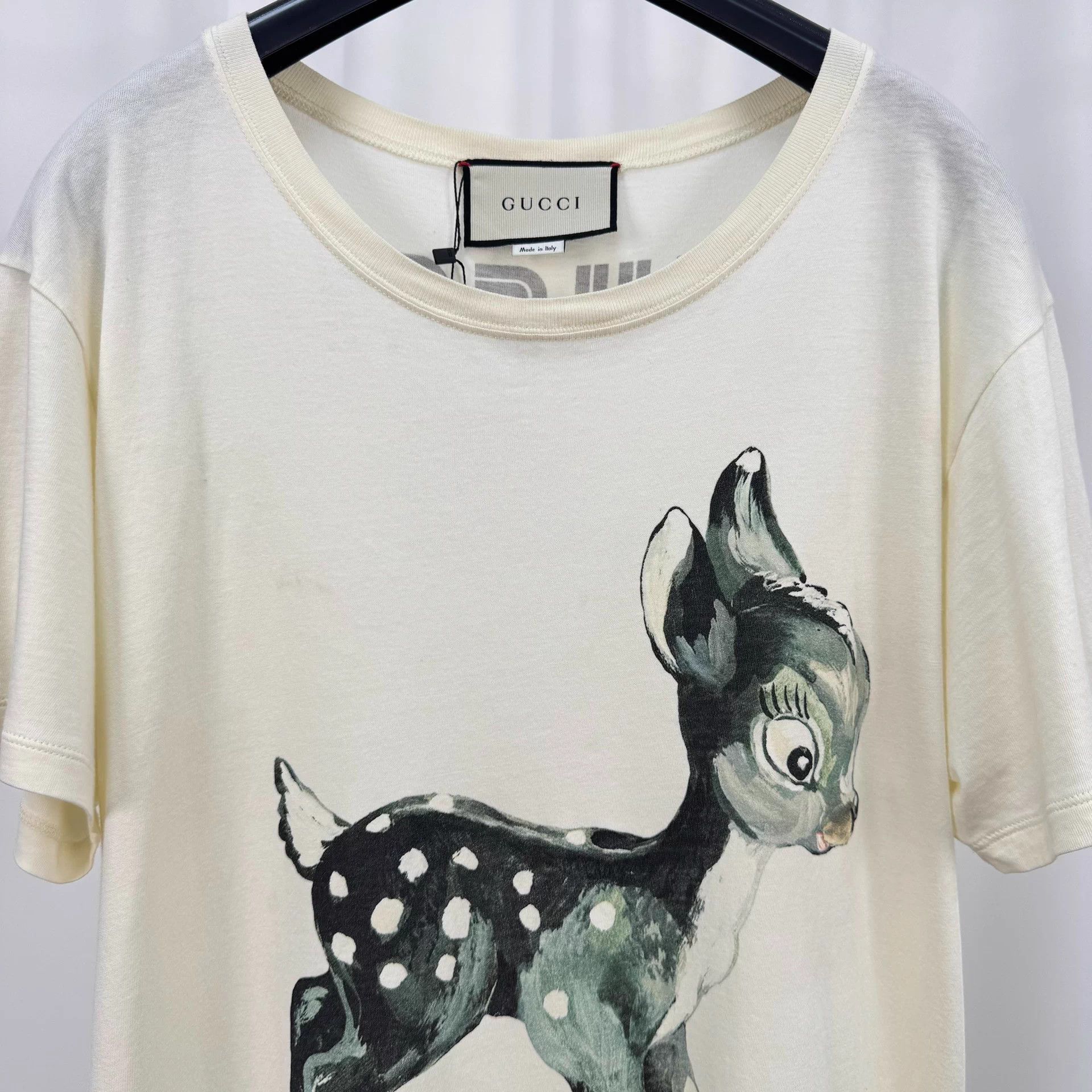 Gucci Gucci Deer Logo Print short tee XS 98 New Size US XS / EU 42 / 0 - 3 Thumbnail