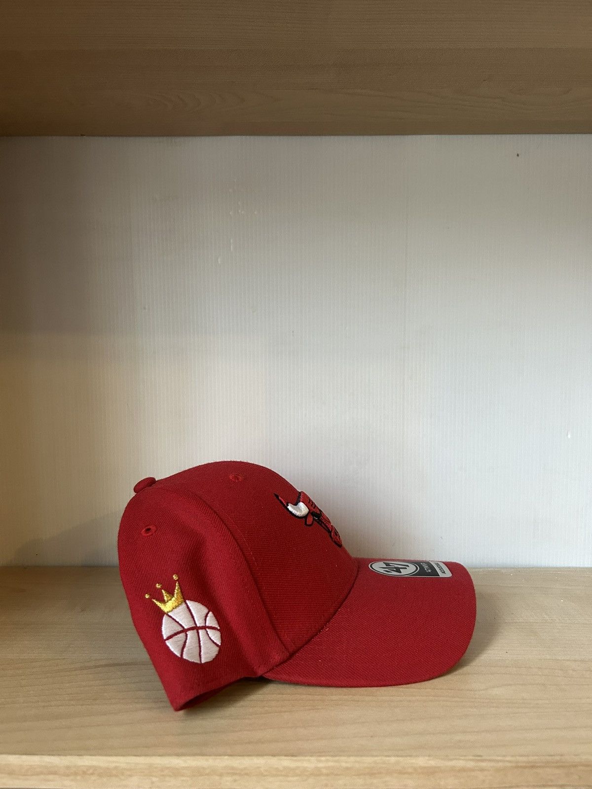 47 Brand 47 Brand Red Chicago Bulls Hat Size ONE SIZE - 2 Thumbnail