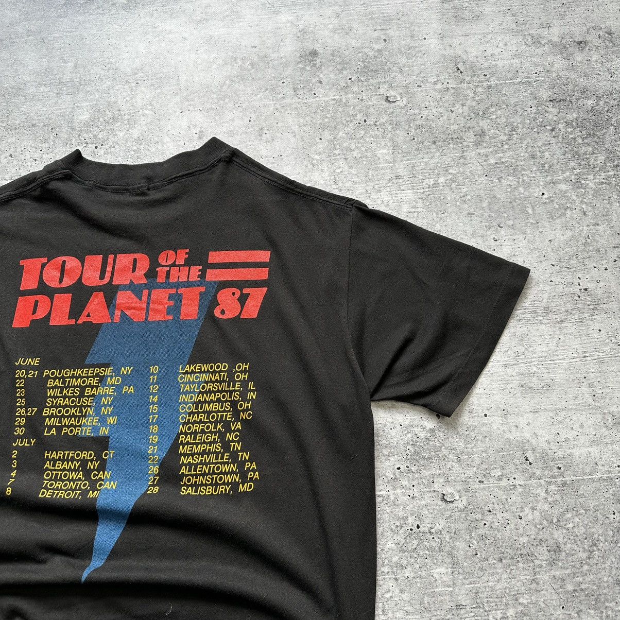 Band Tees Frehley's Comet Tour of the Planet Shirt 1987 Ace Frehley Size US M / EU 48-50 / 2 - 13 Thumbnail