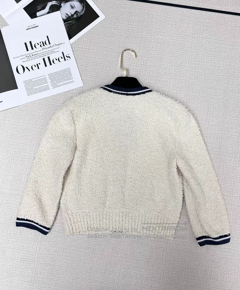 Chanel Chanel Knitted cardigan coat Size XS / US 0-2 / IT 36-38 - 3 Thumbnail