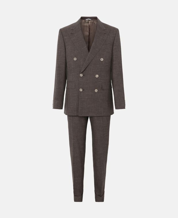 Canali Wool-blend suit Size 50R - 1 Thumbnail