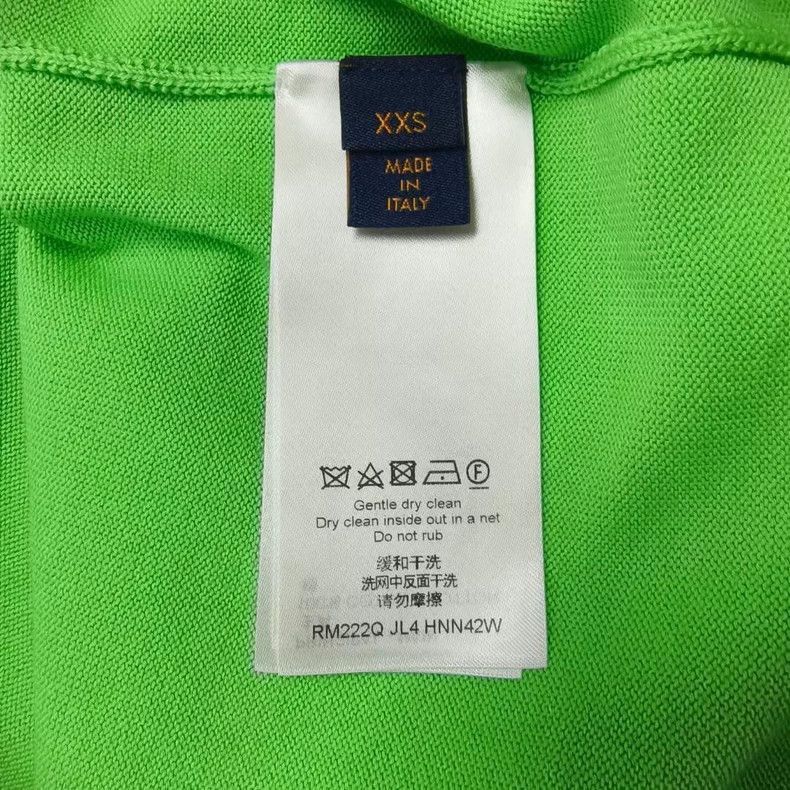 Louis Vuitton louis vuitton green logo short sleeve t-shirt-2507 Size US XXS / EU 40 - 4 Thumbnail