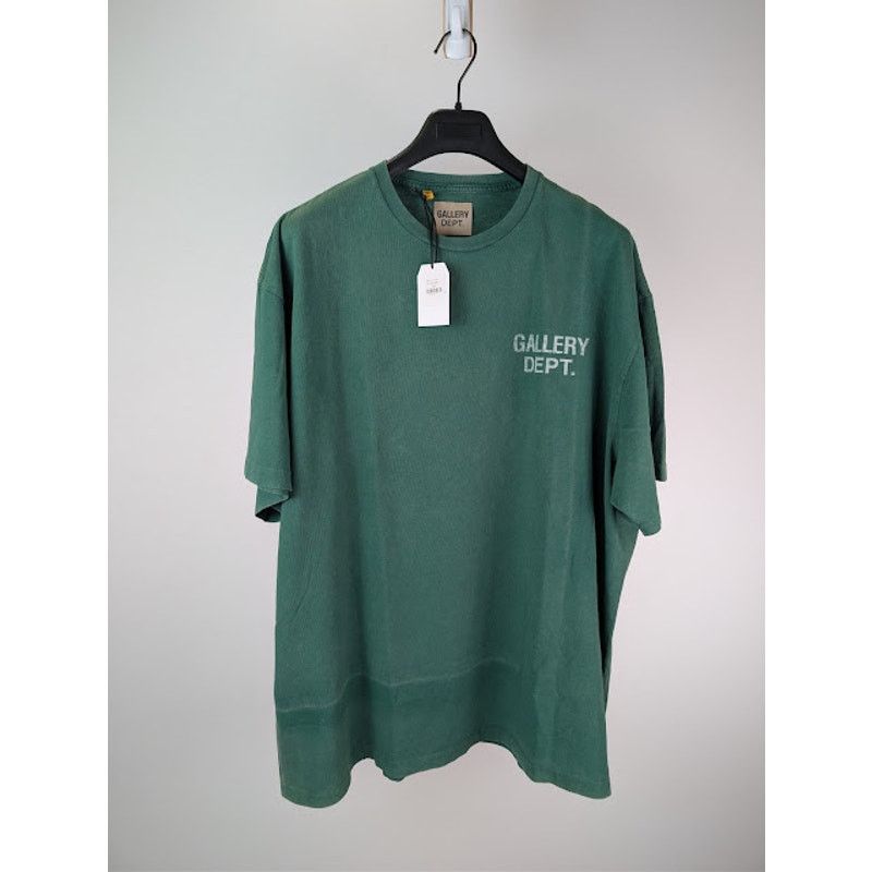 Gallery Dept. o1rshd1 Vintage Logo T-Shirt in Hunt Green Size US XXL / EU 58 / 5 - 2 Thumbnail