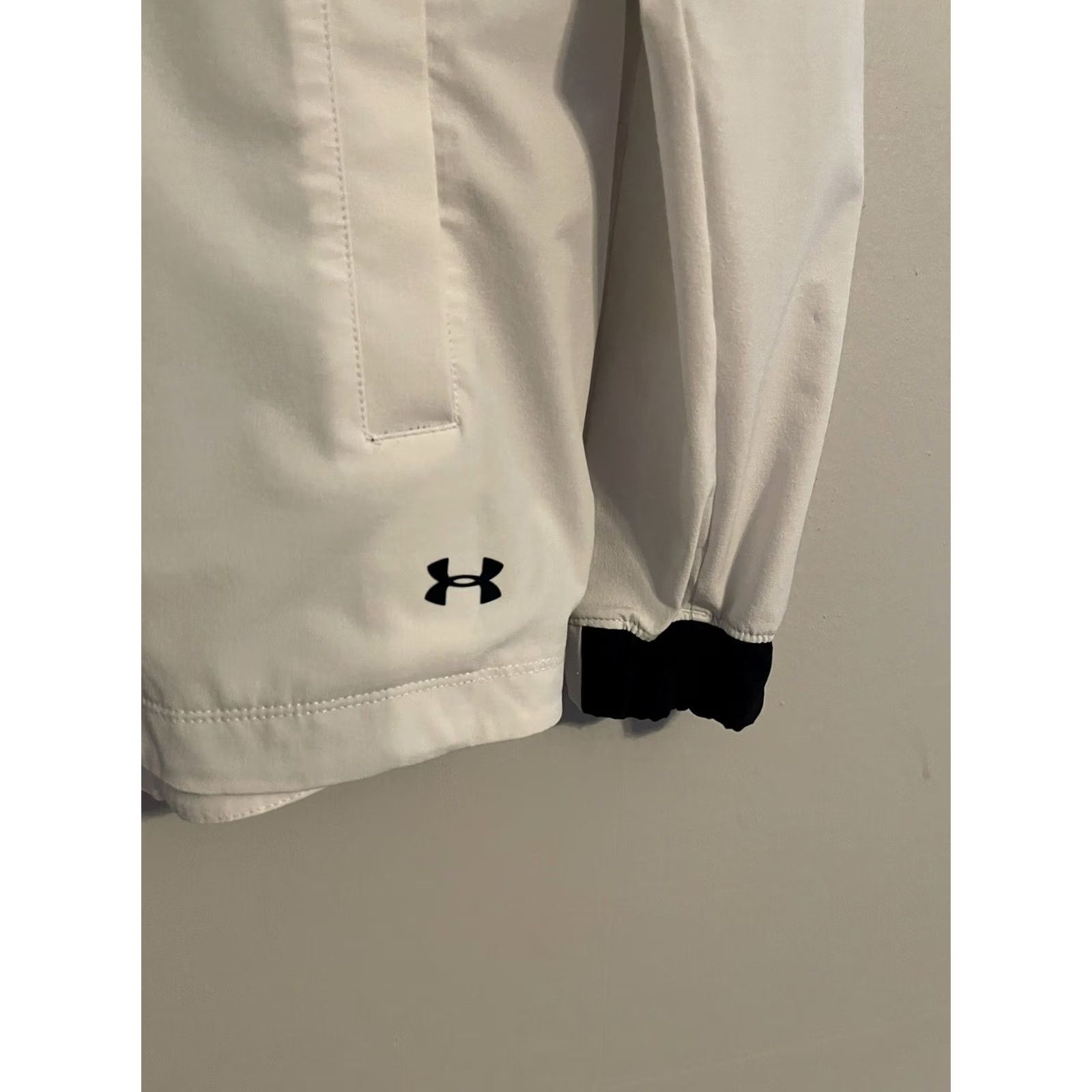 Under Armour Under armour White Storm Woven Anorak Top Pullover Jacket Men's Small Size US S / EU 44-46 / 1 - 2 Thumbnail