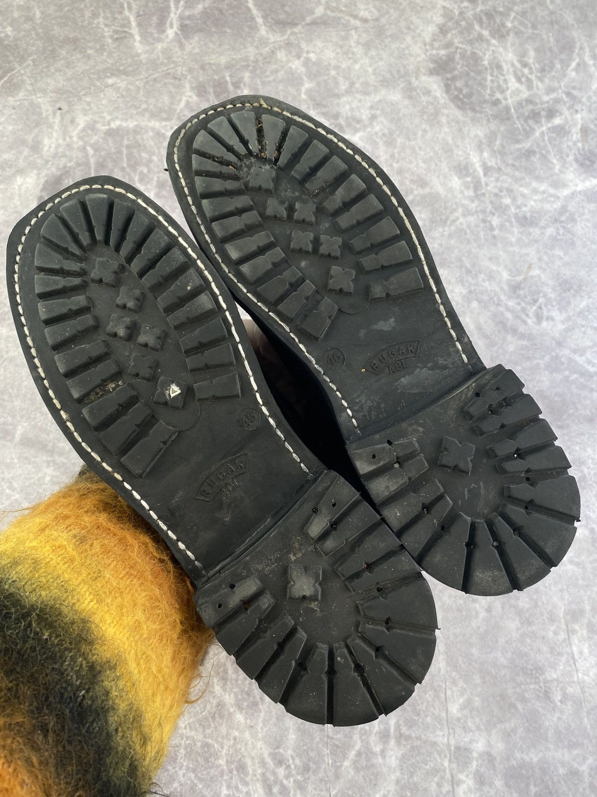 Other Vintage Rugak Belgian Military Paratroopers Army Boots Sz:45 Size US 12 / EU 45 - 9 Thumbnail