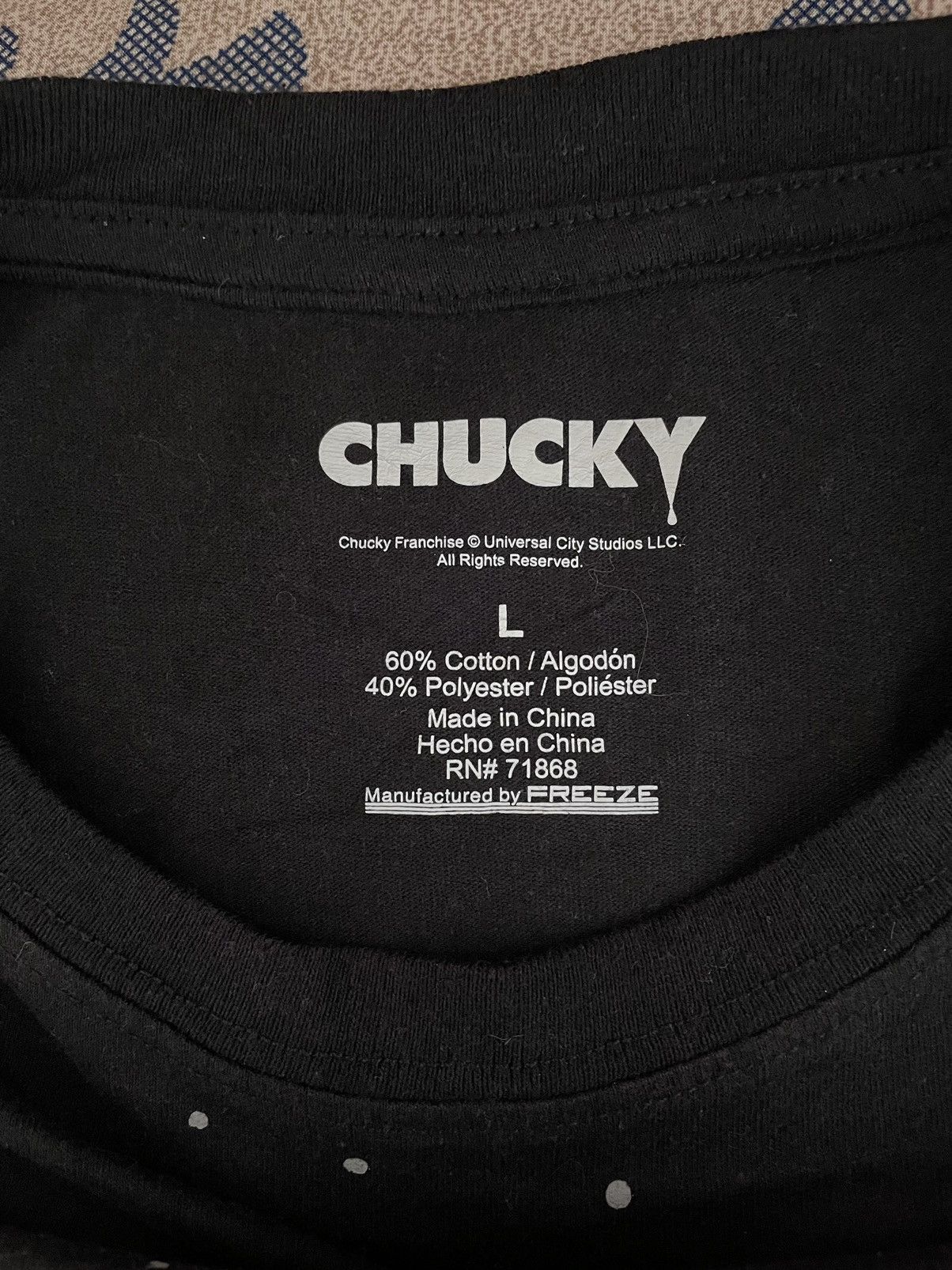Expert Horror CHUCKY CHILD’S PLAY MOVIE Size US L / EU 52-54 / 3 - 4 Thumbnail