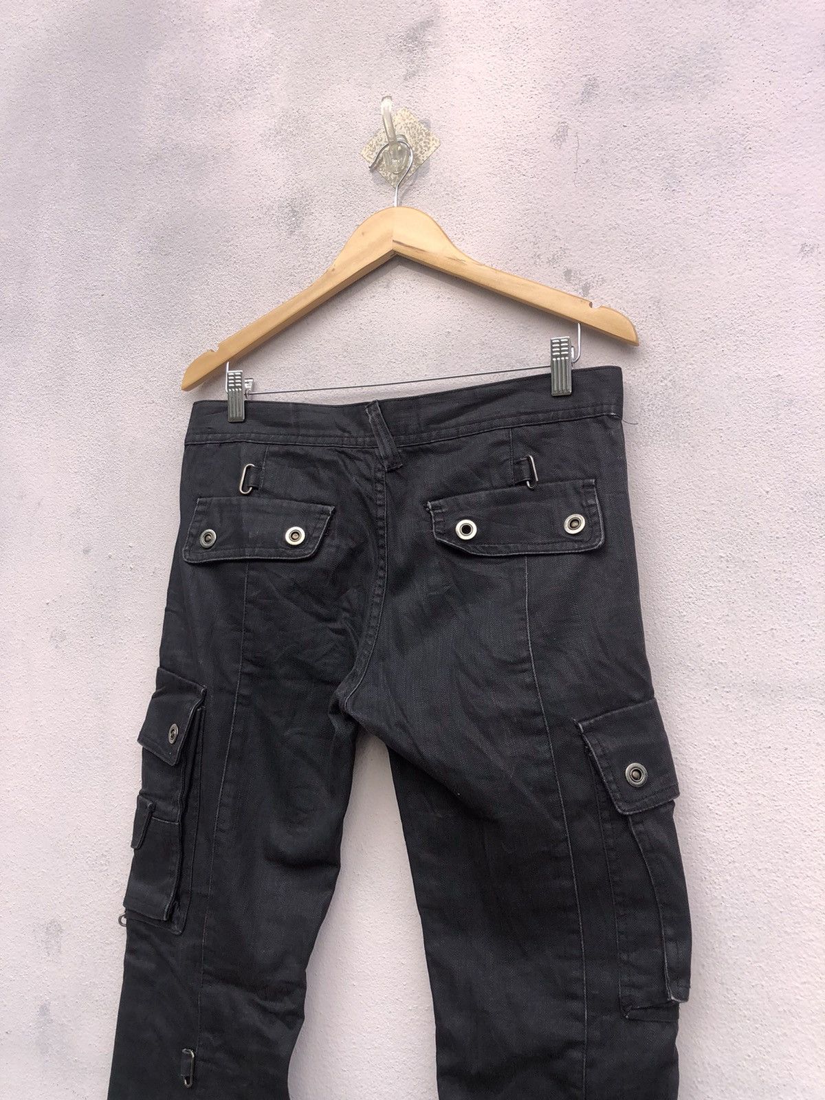 Tornado Mart Tornado Mart Flared Multiy Pocket Pants Size US 32 / EU 48 - 6 Thumbnail