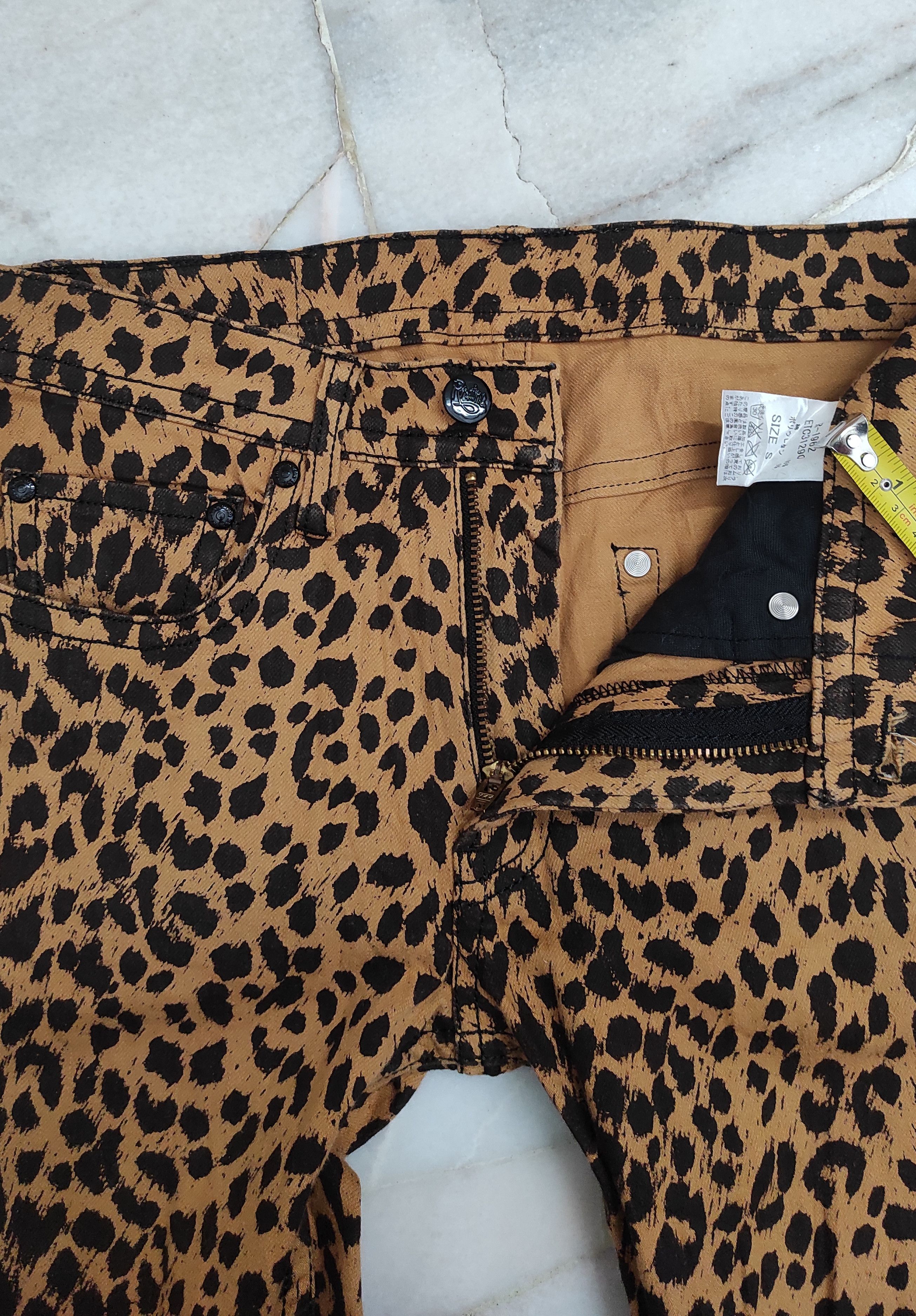 Japanese Brand Fw2000 RNA Japan X Foxy band leopard Print skinny jeans Size 27" / US 4 / IT 40 - 7 Thumbnail