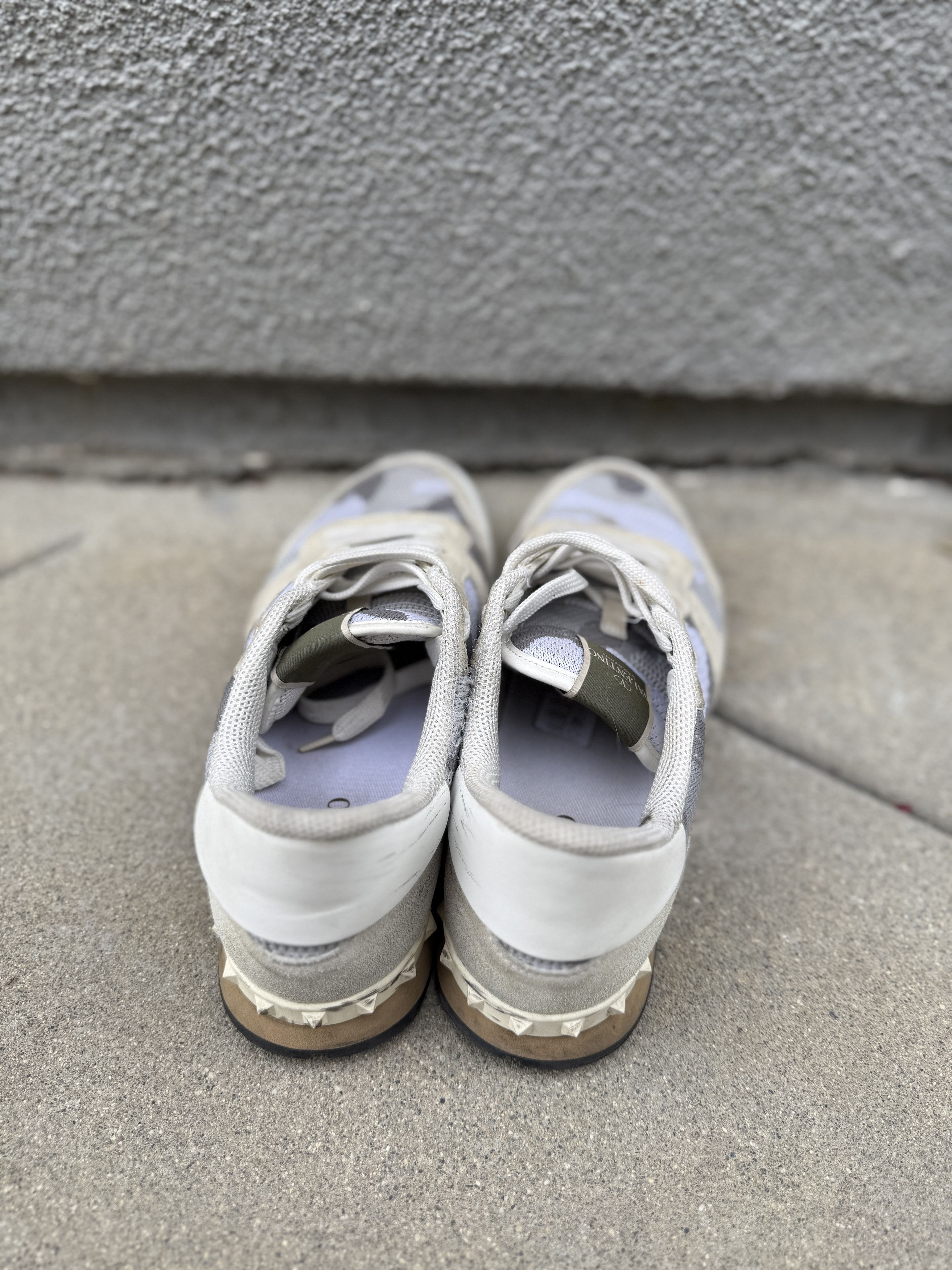 Valentino Valentino Rockrunner 'White Camo' Size US 10 / EU 43 - 2 Thumbnail