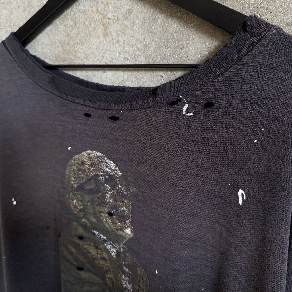 Band Tees × Vintage 90's THRASHED “The Father of soul” Ray Charles T-shirt Size US XXL / EU 58 / 5 - 4 Thumbnail