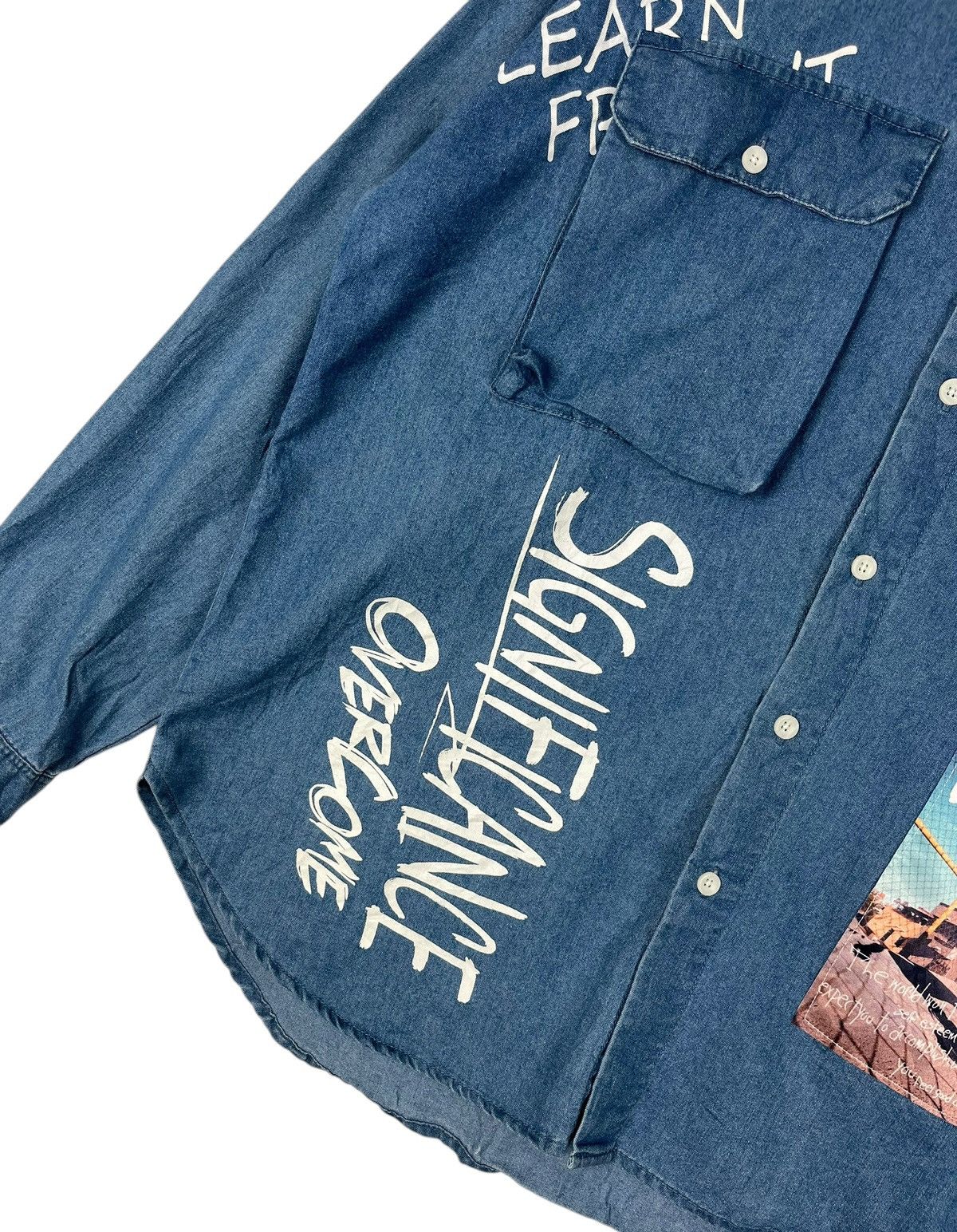 Hysteric Glamour Oversized Bikestar Exploited Underground Button Up Size US XXL / EU 58 / 5 - 8 Thumbnail