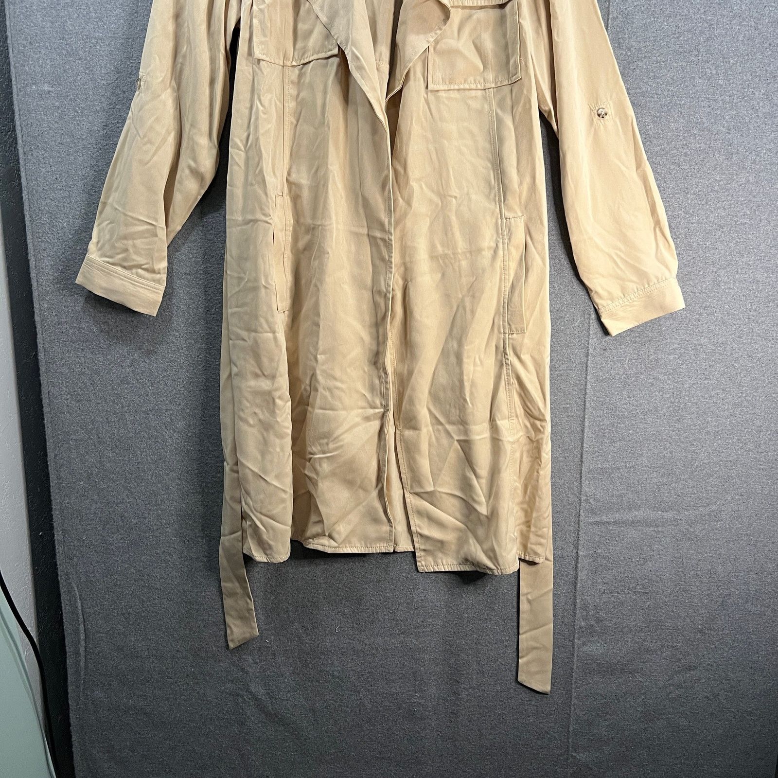 Other Studio Park x Leah Williams Open-Front Soft Trench Size M / US 6-8 / IT 42-44 - 5 Thumbnail