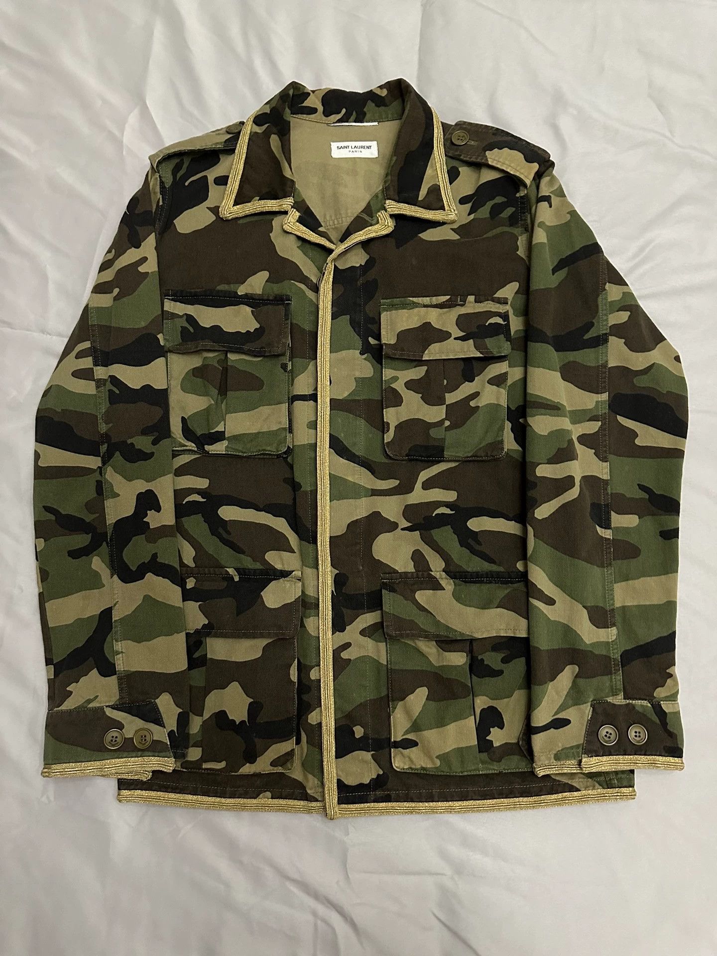 Saint Laurent Paris Saint Laurent Paris Workwear jacket Size US M / EU 48-50 / 2 - 1 Thumbnail