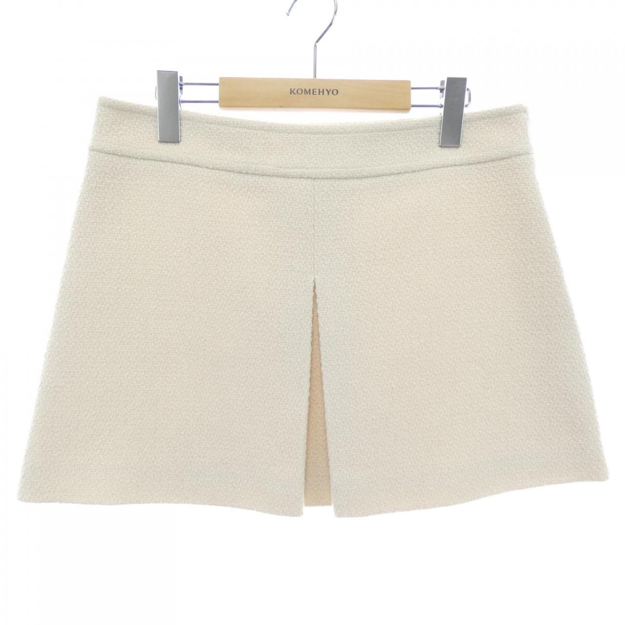 Celine Celine Celine Trapeze Cashmere Blend Skirt Textile Skirts 2J834280Z DUTY FREE for USA Size ONE SIZE - 1 Thumbnail