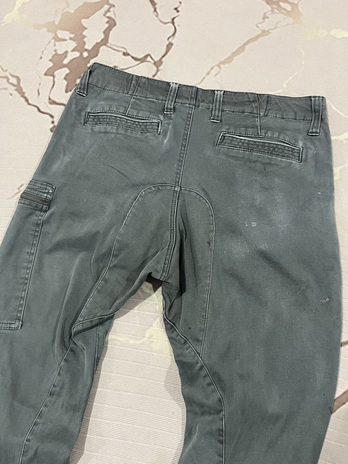 Japanese Brand Genba Xebec Work Pants Distressed Cargo Utility Size US 33 - 11 Thumbnail