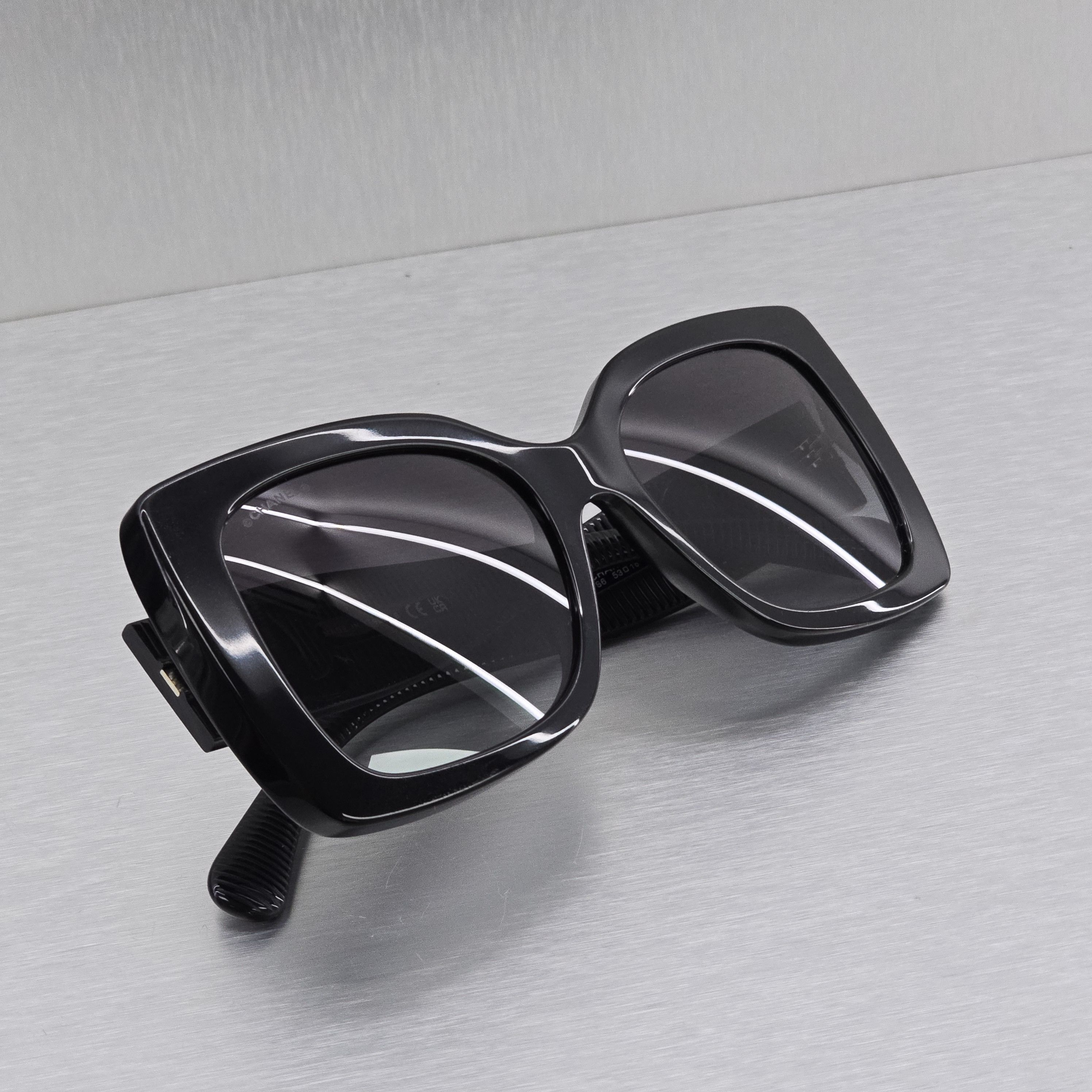 Chanel CHANEL 0CH5494 1047S6 Sunglasses BLACK Size ONE SIZE - 4 Thumbnail