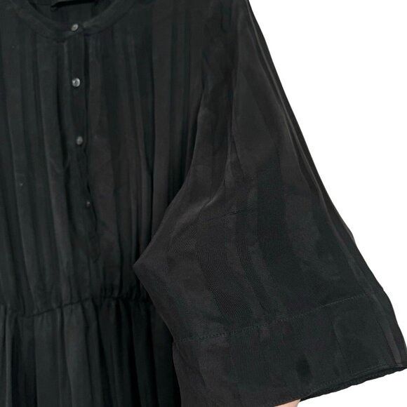 Other Jenni Kayne Avery Maxi Black Dress Cupro Blend Sz M Size M / US 6-8 / IT 42-44 - 5 Thumbnail