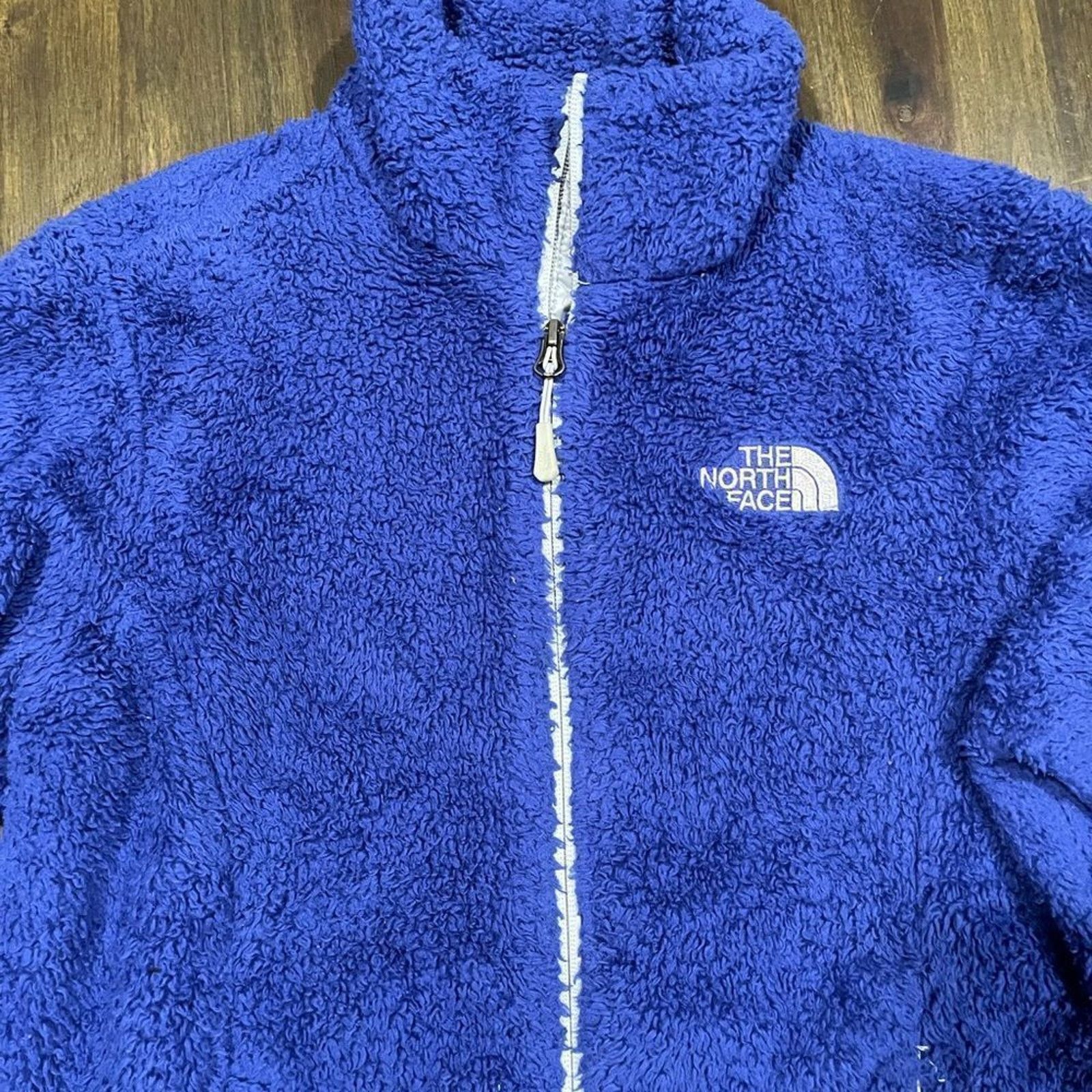 The North Face North Face Blue Fleece Full Zip Jacket, Women's Size Small Size S / US 4 / IT 40 - 4 Thumbnail