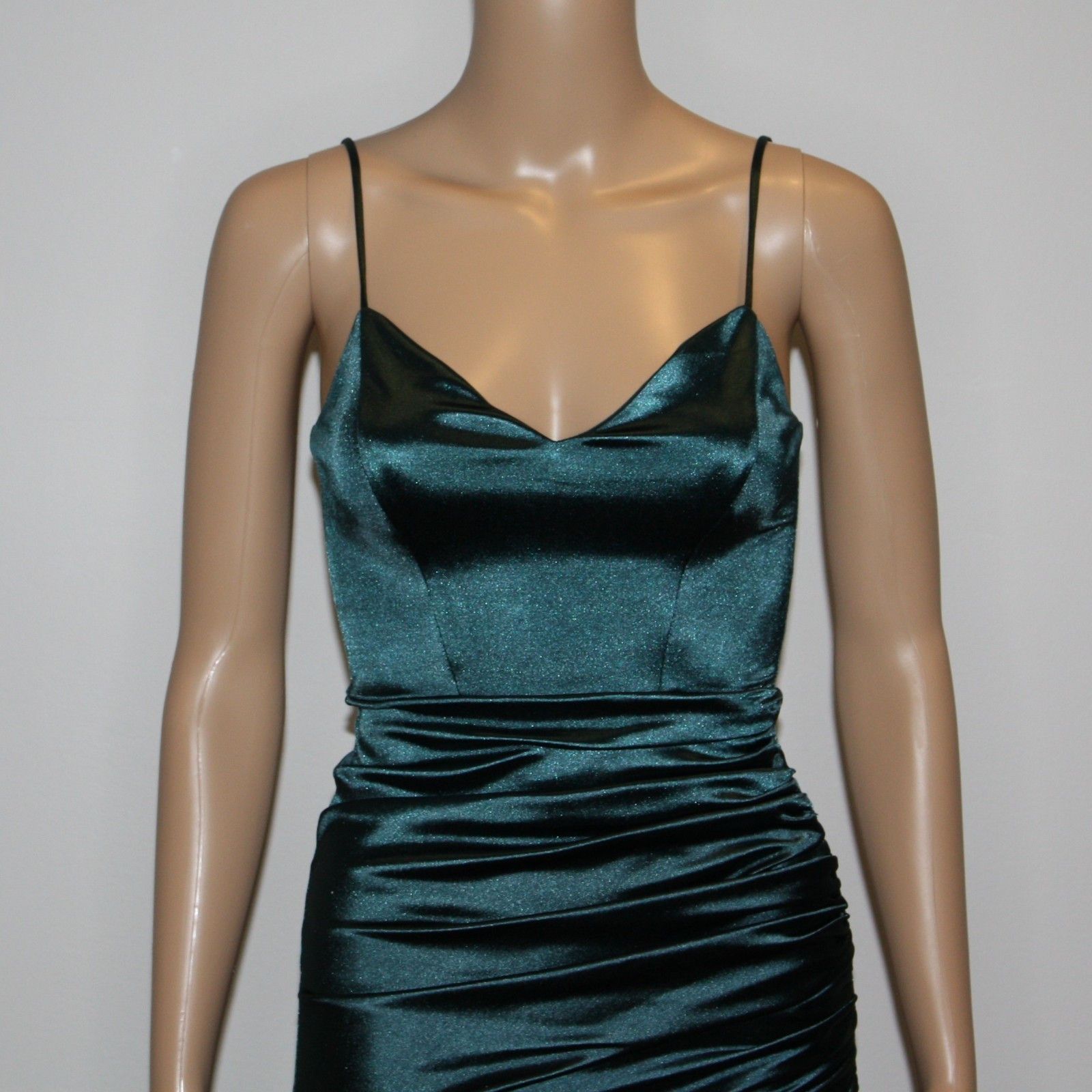 jo draped bodycon dress in dark turquoise Lucy in the Sky Jo Draped Bodycon Dress in Dark Turquoise