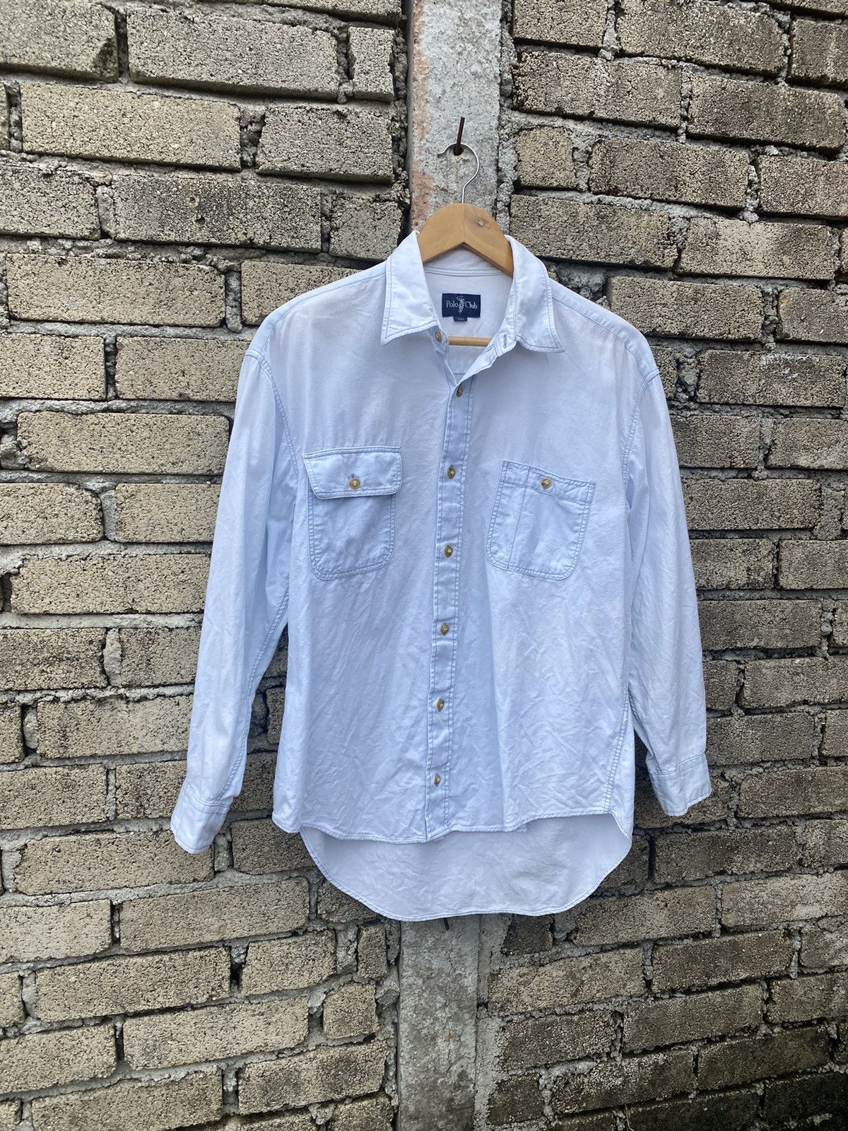 Polo Ralph Lauren Vintage Polo Club Sportsman Shirt Button Size US L / EU 52-54 / 3 - 4 Thumbnail