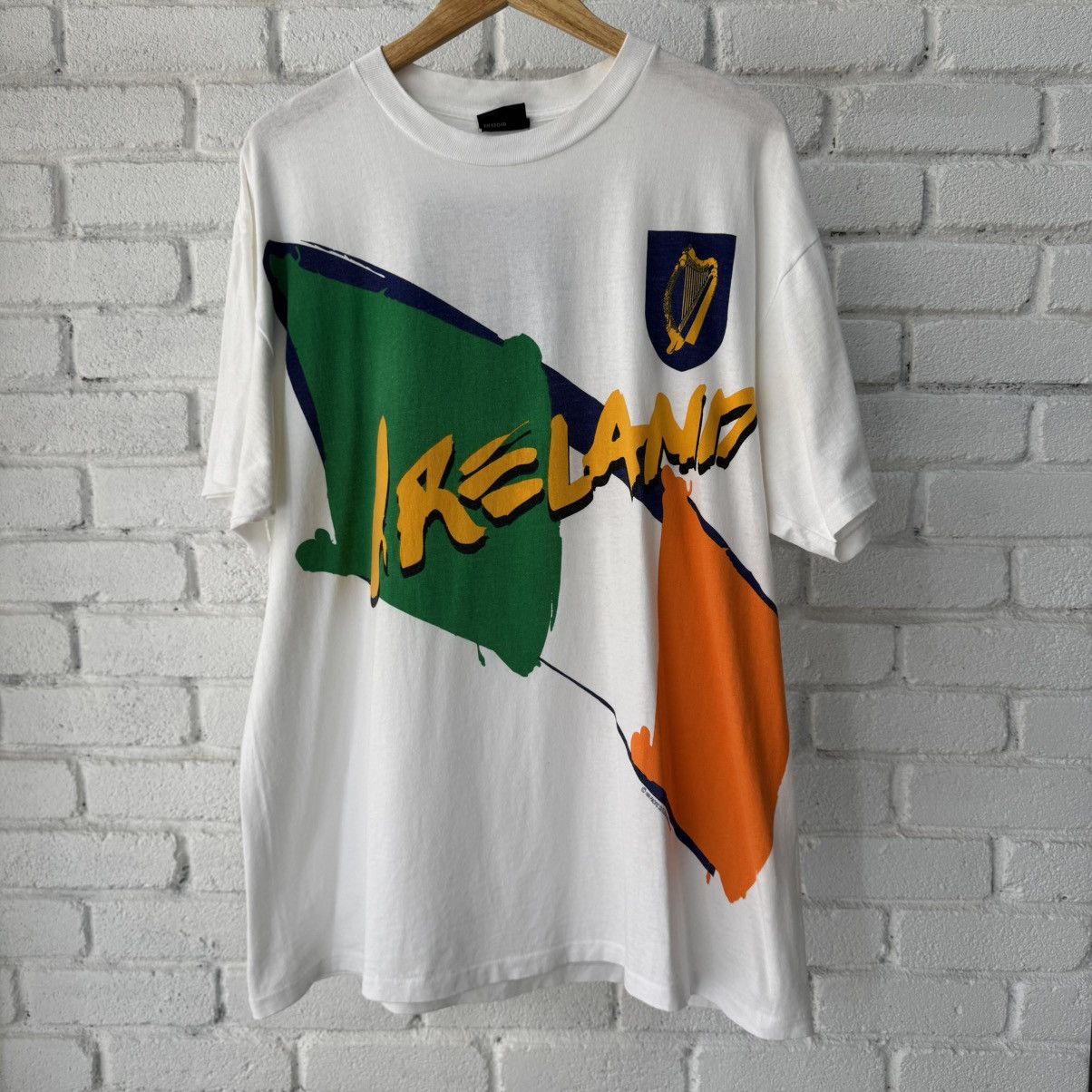 Vintage Vintage Ireland Tee Size US XL / EU 56 / 4 - 1 Thumbnail