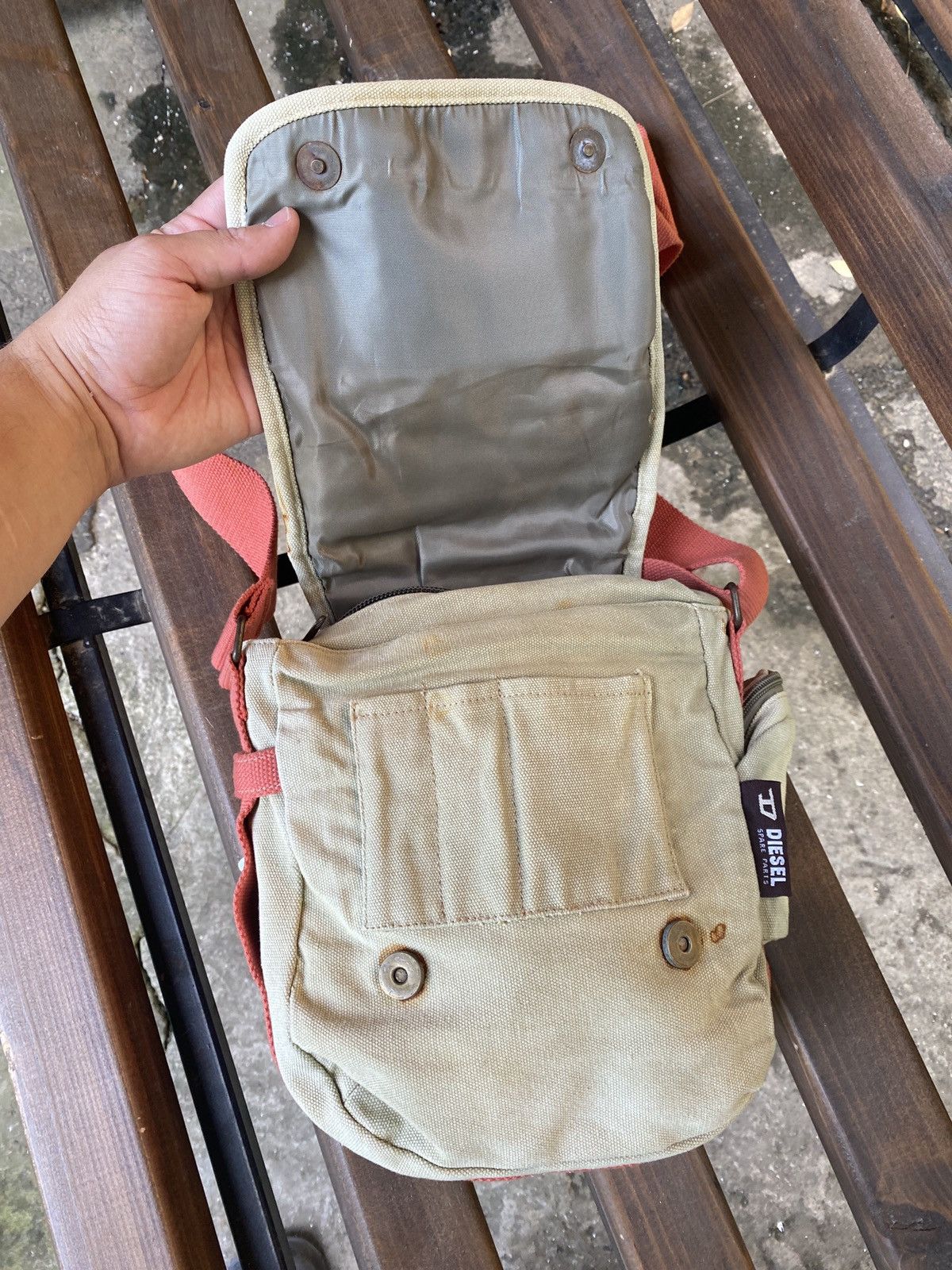 Diesel DIESEL Vintage Y2k shoulder bag messenger Size ONE SIZE - 4 Thumbnail