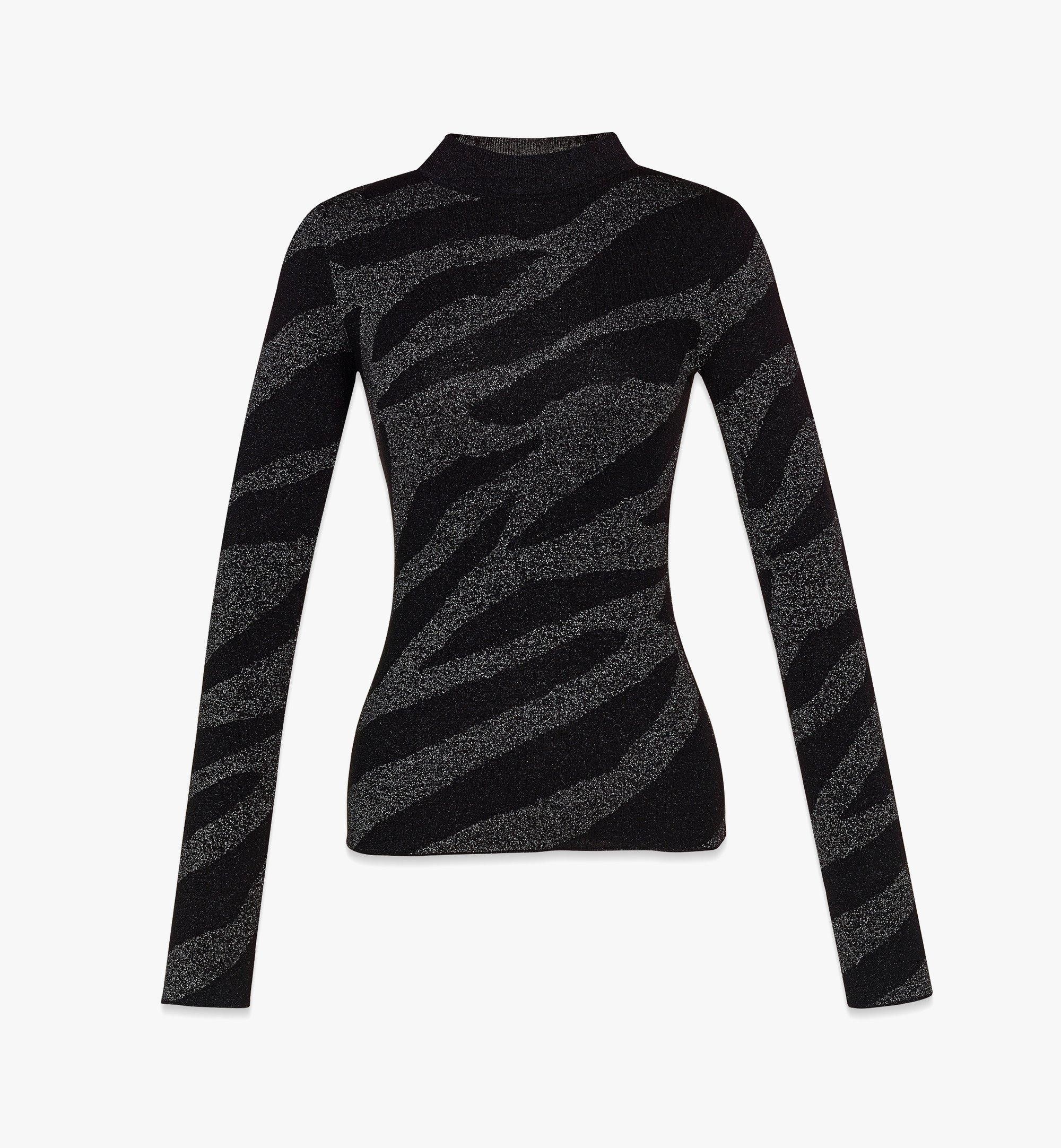 MCM o1mt1gz0625 Meta Safari Knit Sweater in Black/Grey Size M / US 6-8 / IT 42-44 - 1 Thumbnail