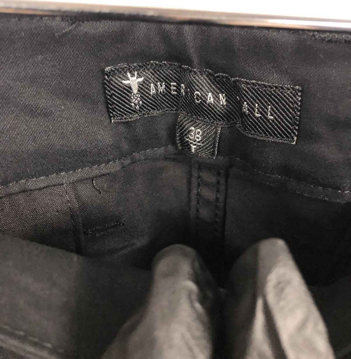 Other American Tall Tapered Stretch Cotton Black Jogger Pants Size US 38 / EU 54 - 3 Thumbnail