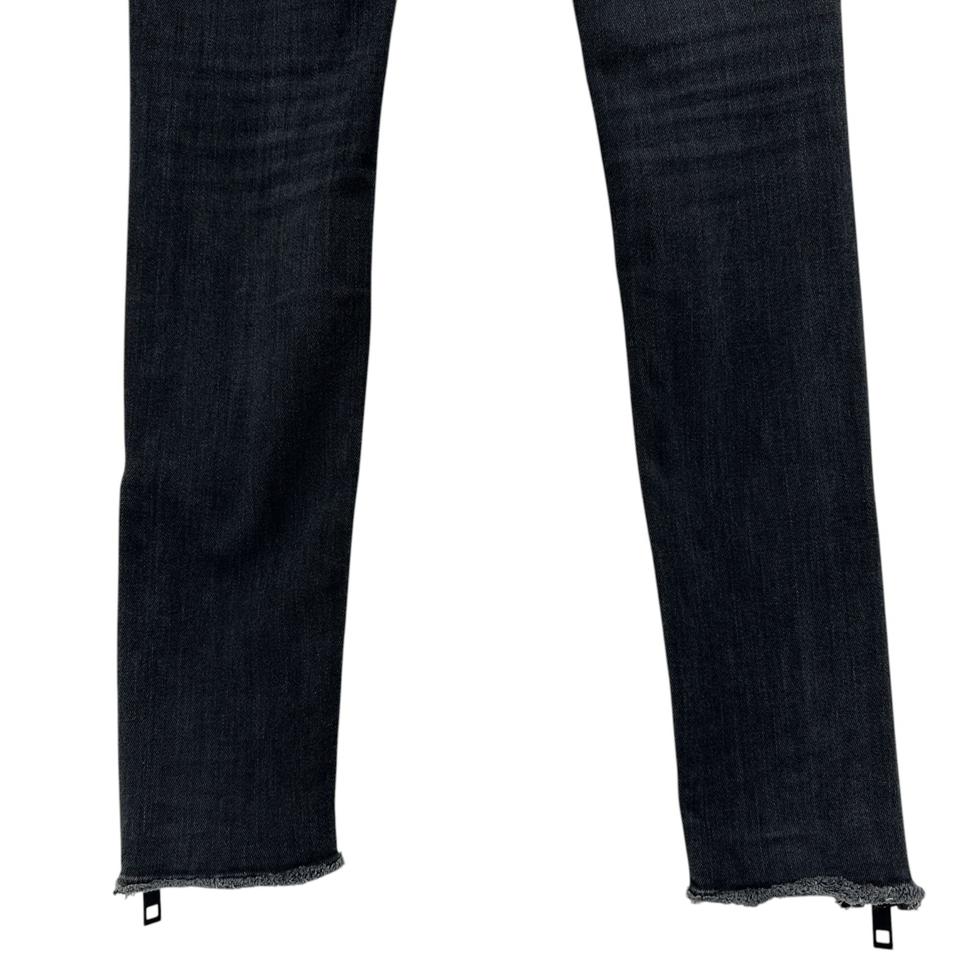 Rag & Bone Rag & Bone Womens 27 Jeans Moto Alcove Skinny Zipper Ankles Size 27" / US 4 / IT 40 - 6 Thumbnail